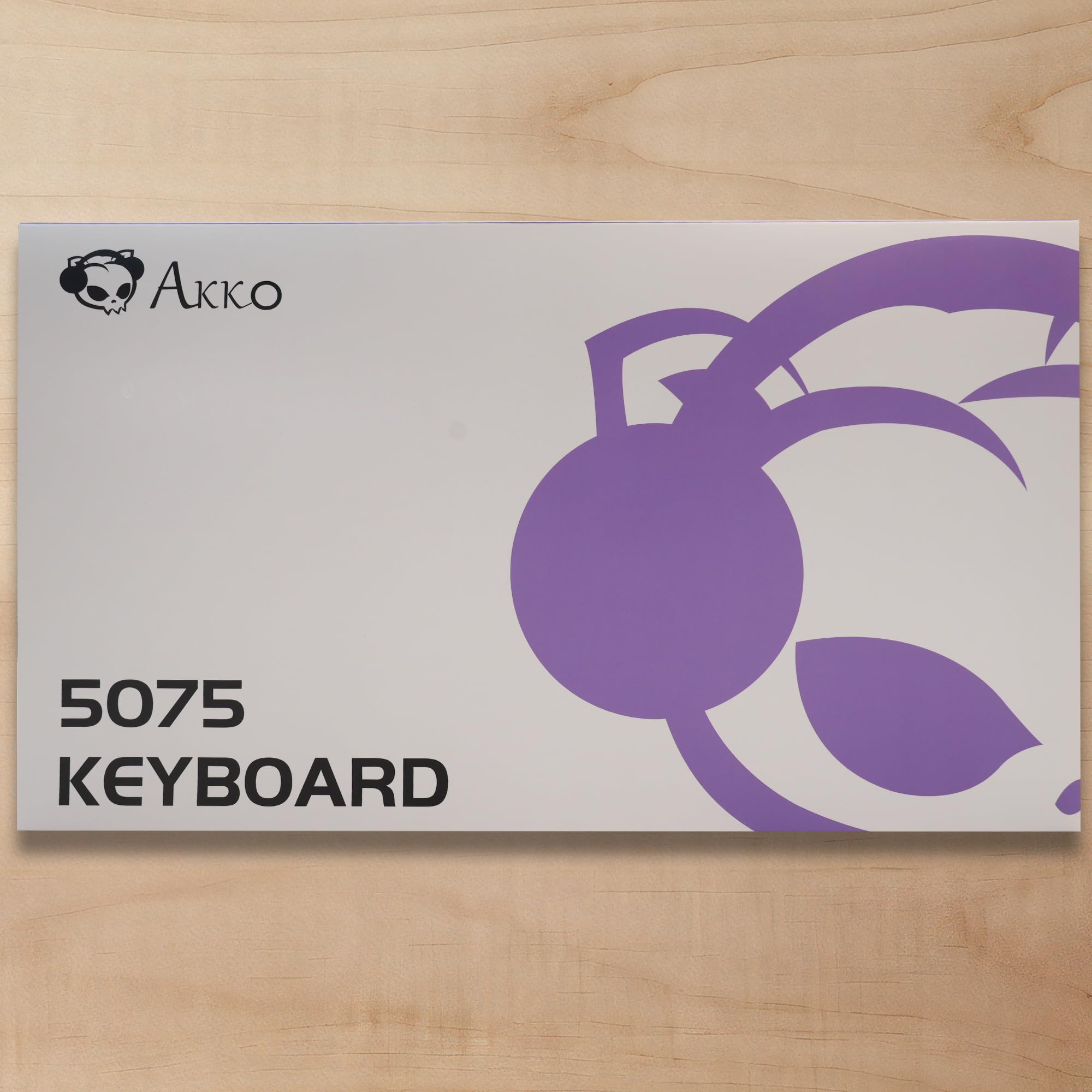 Akko 5075B Plus Gasket Keyboard - 3 Mode, RGB, Hot-Swap, Programmable for Gaming & Office (Black Silver)