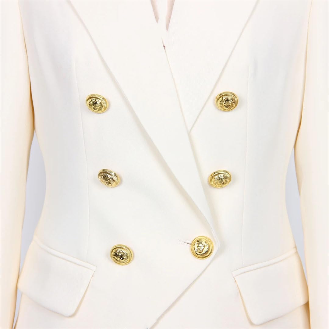 Women's Casual Work Blazer - Button Suit Jacket with Collar for Office & Business Attire | Perfect for Professional Meetings, Office Wear & Smart Casual Outfits