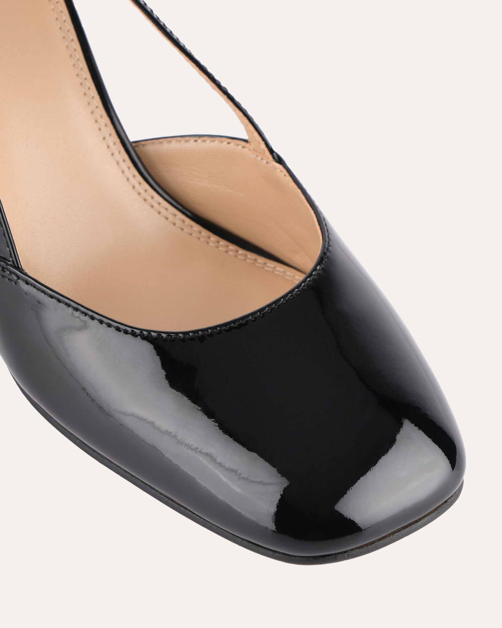 Gloria Women's Black Patent Leather High Heel Pumps - Elegant Dress Shoes for Party, Wedding & Evening Events