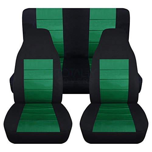 Black and Emerald Green