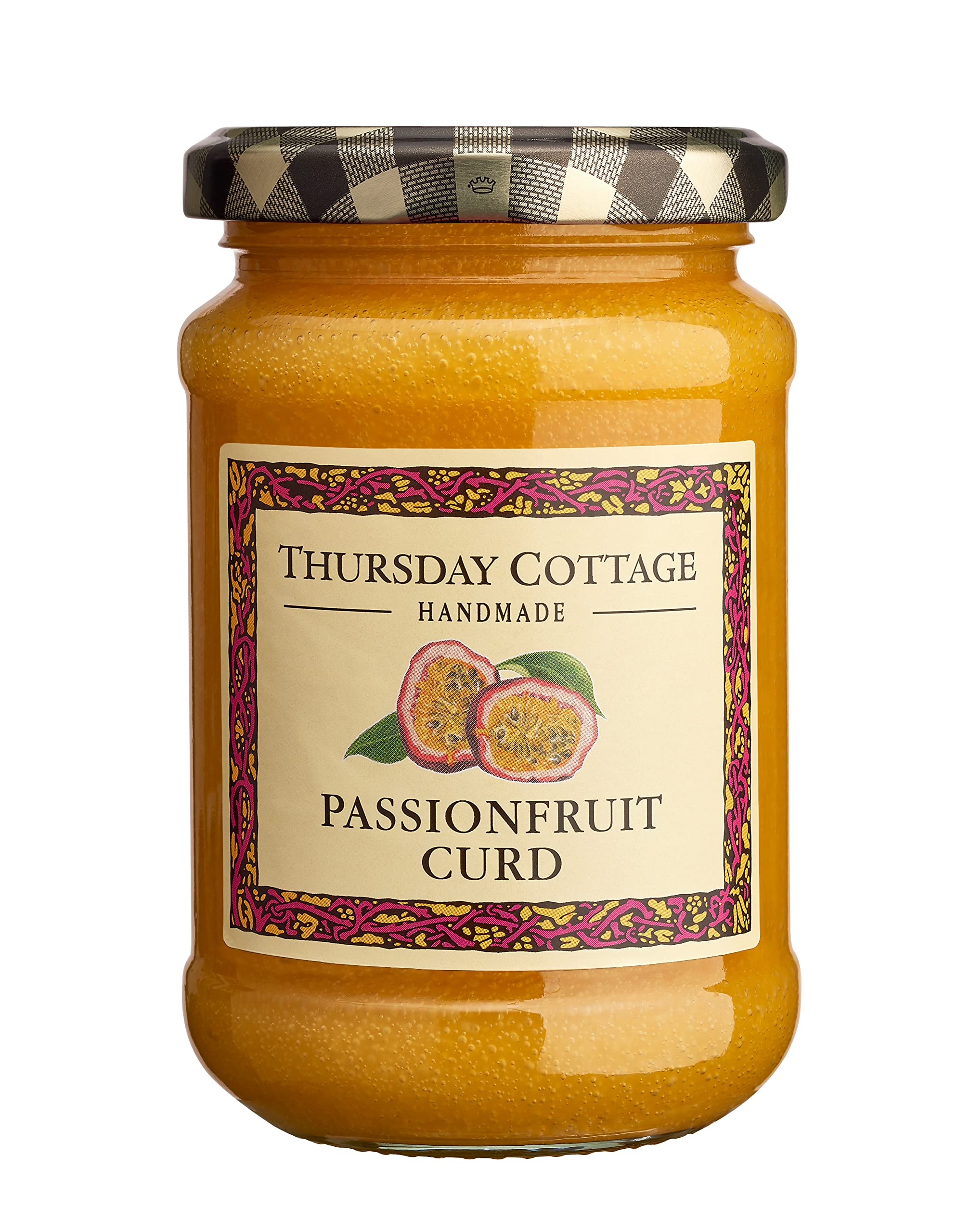 Thursday Cottage Preserves Passion Fruit Curd, 310g - Premium Fruit Spread for Toast, Desserts & Baking - Perfect for Breakfast, Tea Time & Gift Giving