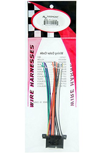 Harmony Audio HA-711858 OEM Stereo Wire Harness Plug for 1999-2002 Chevy Silverado - Factory Radio Replacement & Car Audio Installation