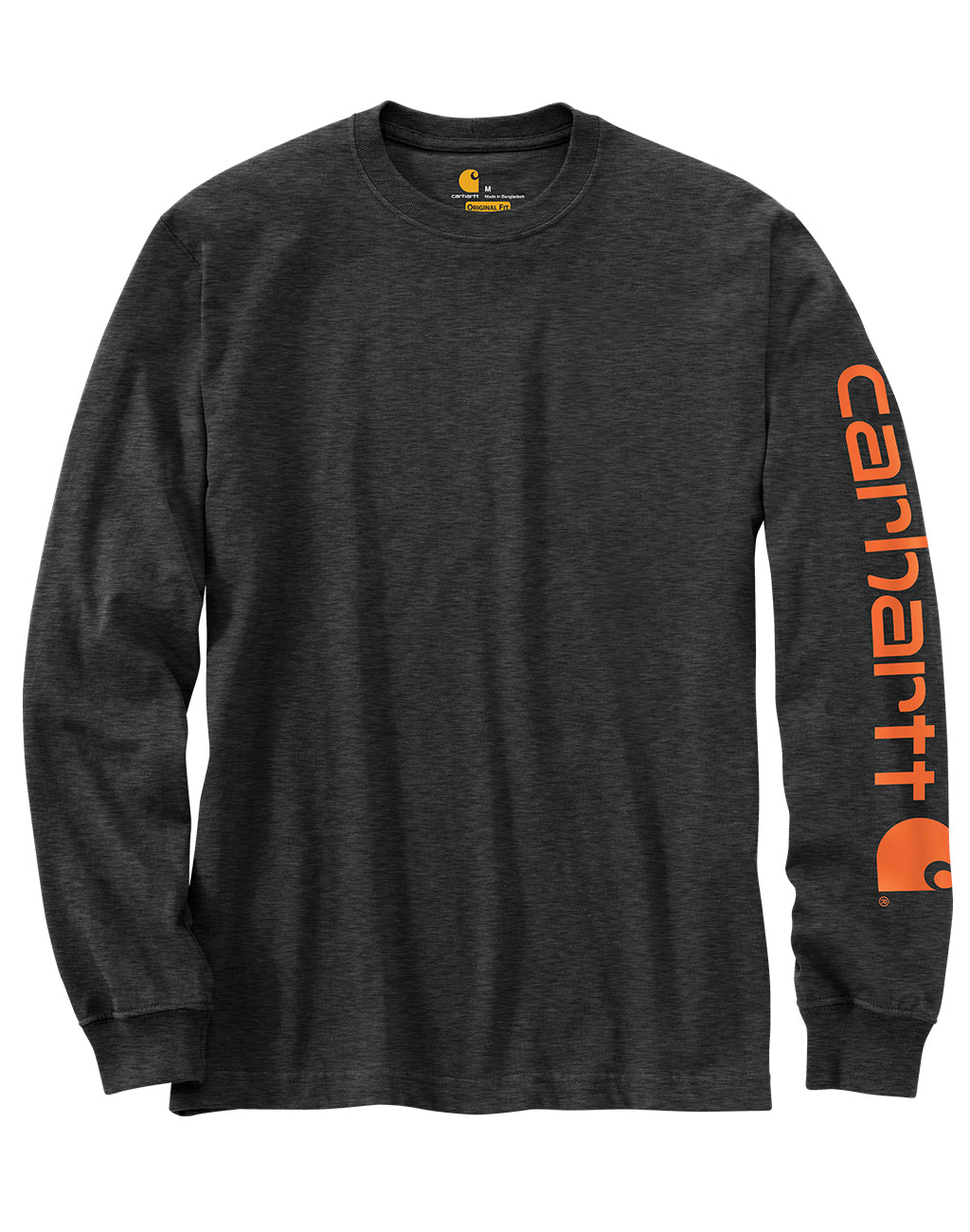 Carhartt Men's Graphic Long Sleeve T-Shirt - Durable Workwear for Construction, Outdoor & Casual Wear