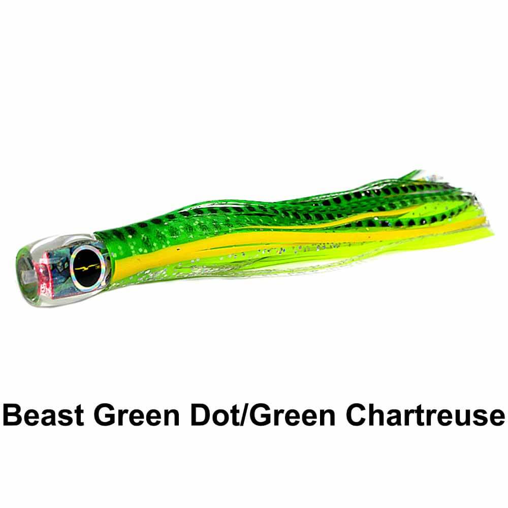 Black Bart Beast Trolling Lure - Premium Saltwater Fishing Lure for Offshore Game Fish - Perfect for Deep Sea Fishing & Big Game Hunting