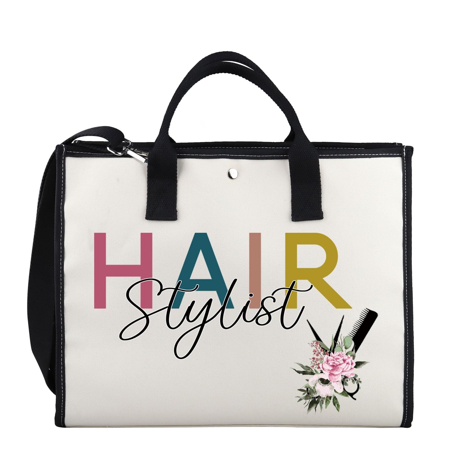 XYANFA Professional Hair Stylist Tote Bag - Large Capacity Cosmetologist Organizer for Salon Tools - Perfect Gift for Hairstylists & Barbers - Ideal for Salon Work, Travel & Beauty School