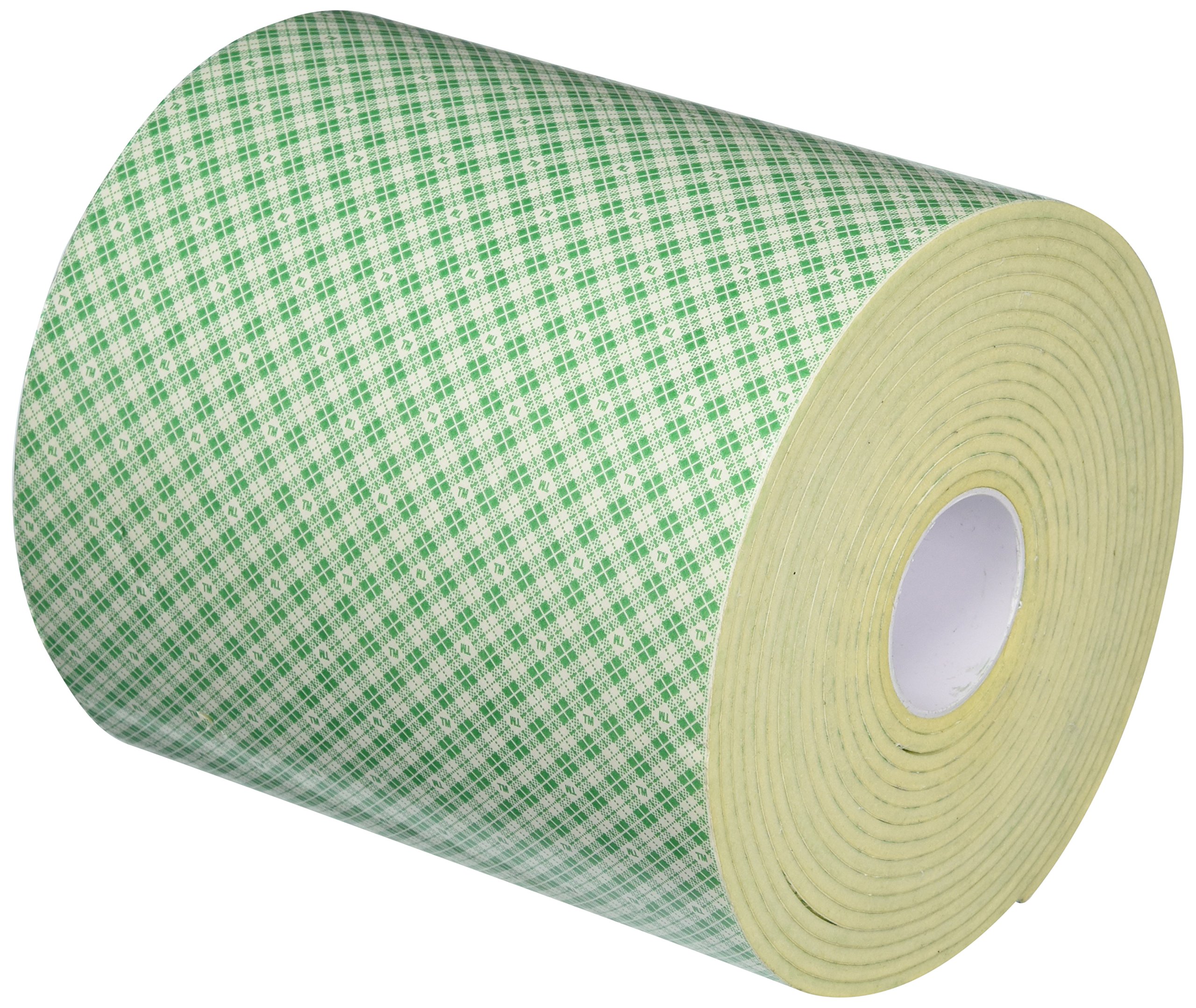 3M 4008 Natural Polyurethane Double Coated Foam Tape - 6