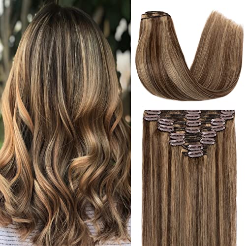 #4P27 Medium Brown mix Dark Blonde