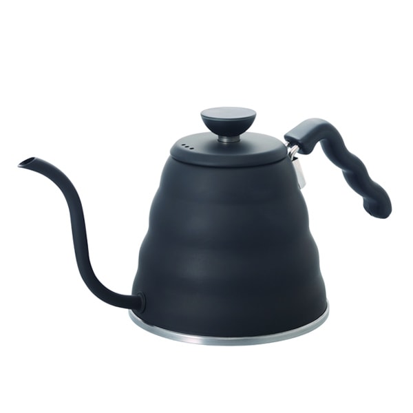 Hario Buono Gooseneck Electric Kettle - 1.2L Matt Black Pour Over Coffee & Tea Kettle for Precision Brewing - Perfect for Chemex, V60, and French Press Coffee Makers