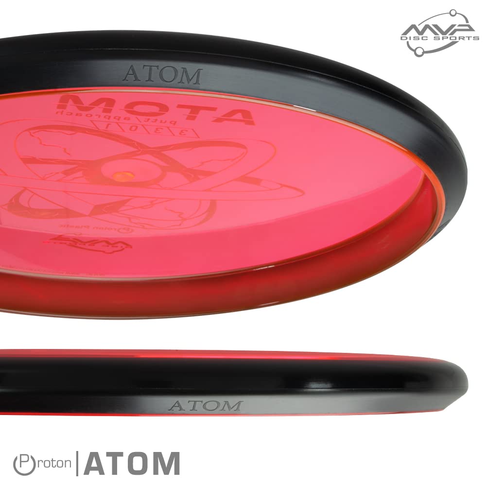 MVP Disc Sports Proton Atom Disc Golf Putter - Premium Golf Disc for Putting & Approach Shots (Colors Vary) - Perfect for Beginners & Pro Players on the Course