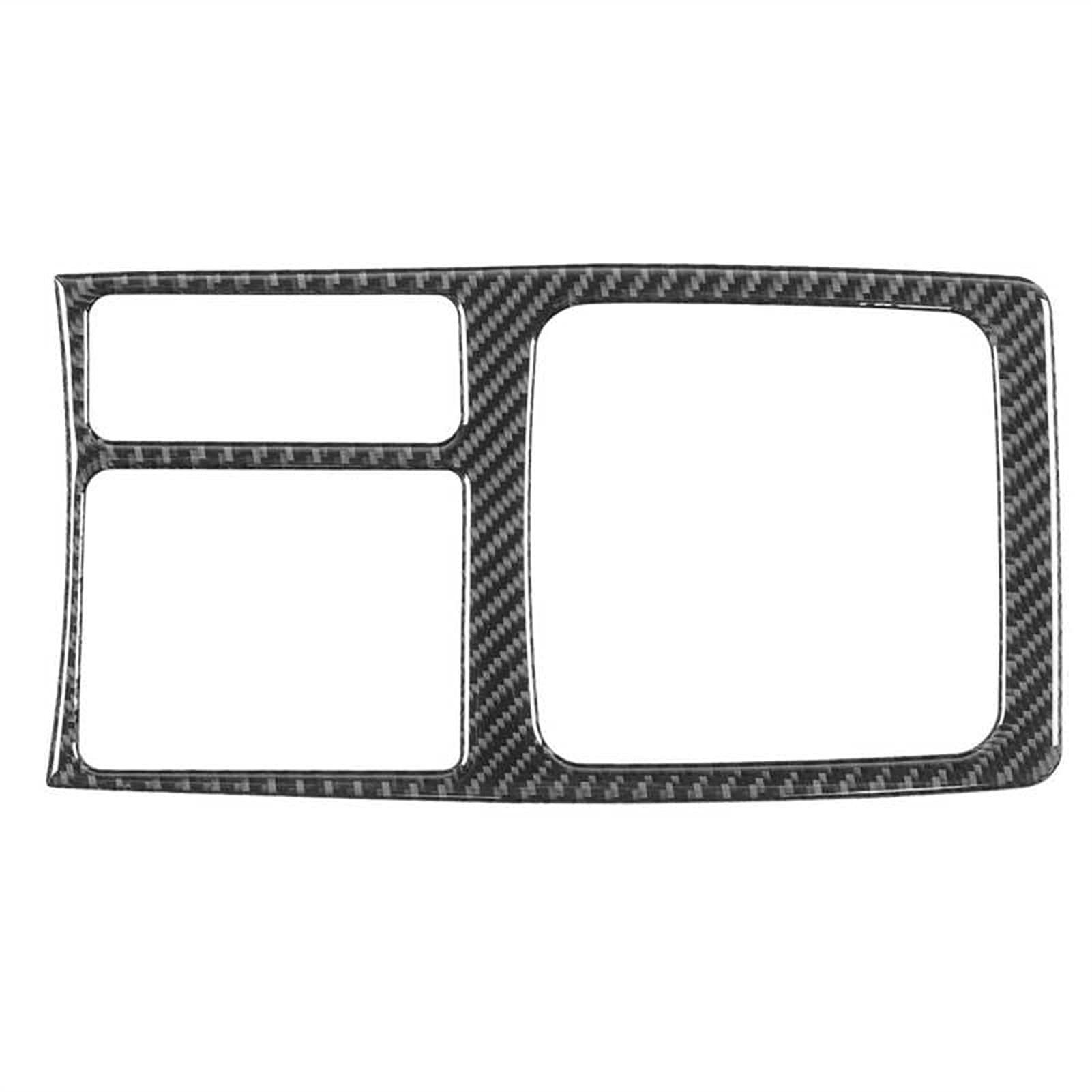 Carbon Fiber Console Panel Sticker for Mitsubishi Lancer DE/ES 2008-2016 - Interior Decoration Accessories | Perfect for Car Customization & Style Upgrade