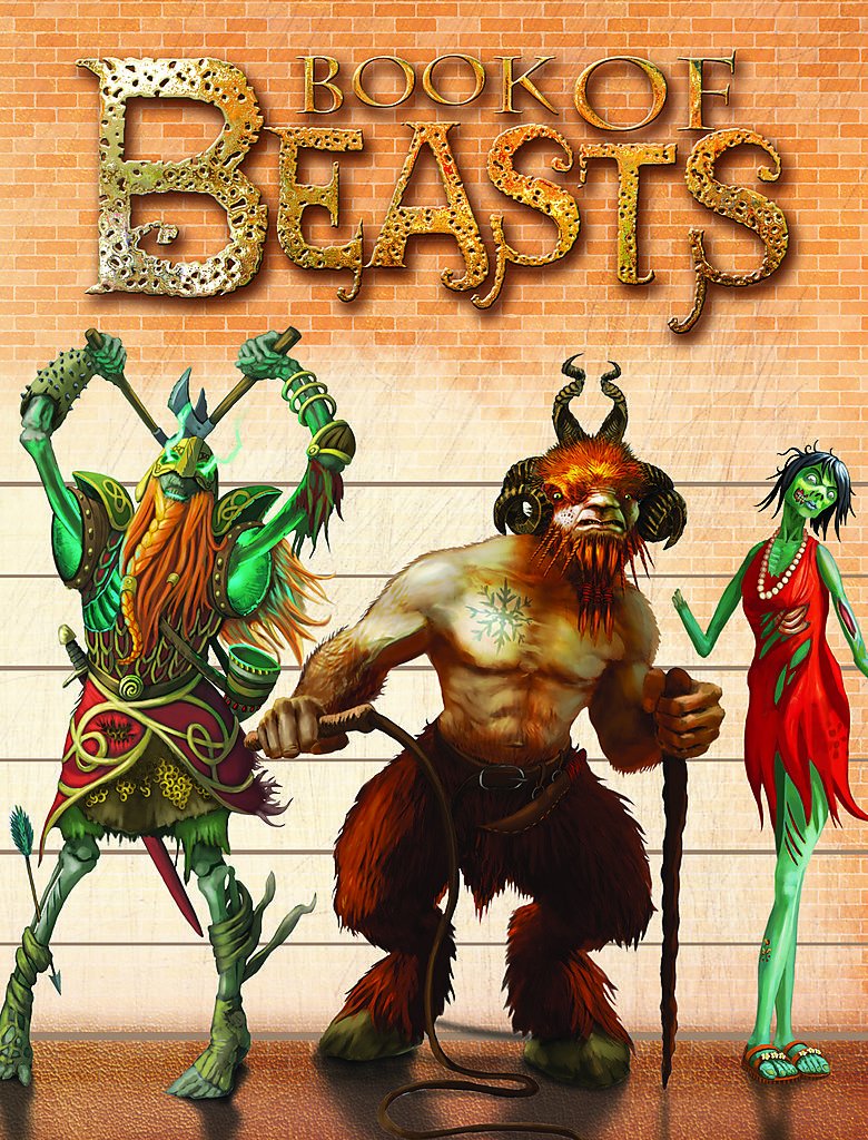 Book of Beasts: Mythical Creatures Encyclopedia - Best Fantasy Bestiary for Dungeons & Dragons, RPG Games & Storytelling Adventures