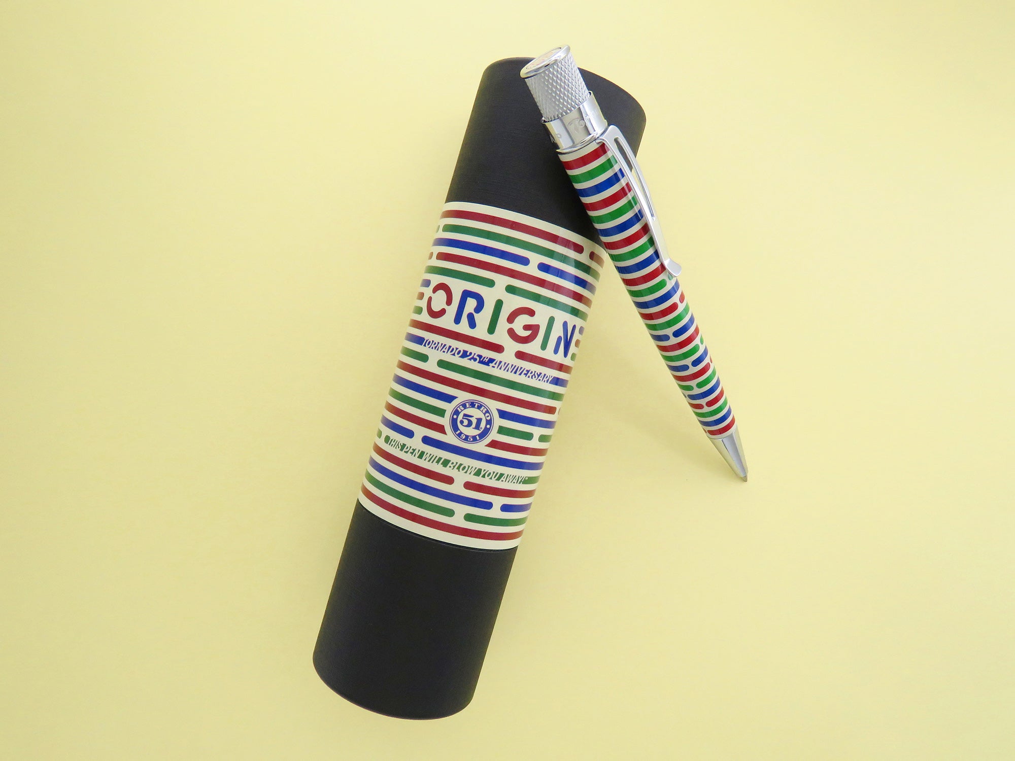 Retro 51 Origin Rollerball Pen Limited Edition - Premium Writing Instrument for Professionals & Collectors - Perfect for Office, Journaling & Gift Giving