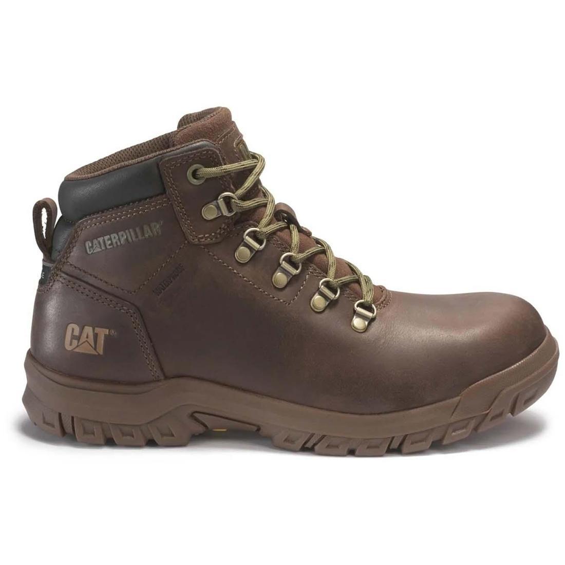 Mae Women’s Steel Toe Waterproof Work Boot Brown
