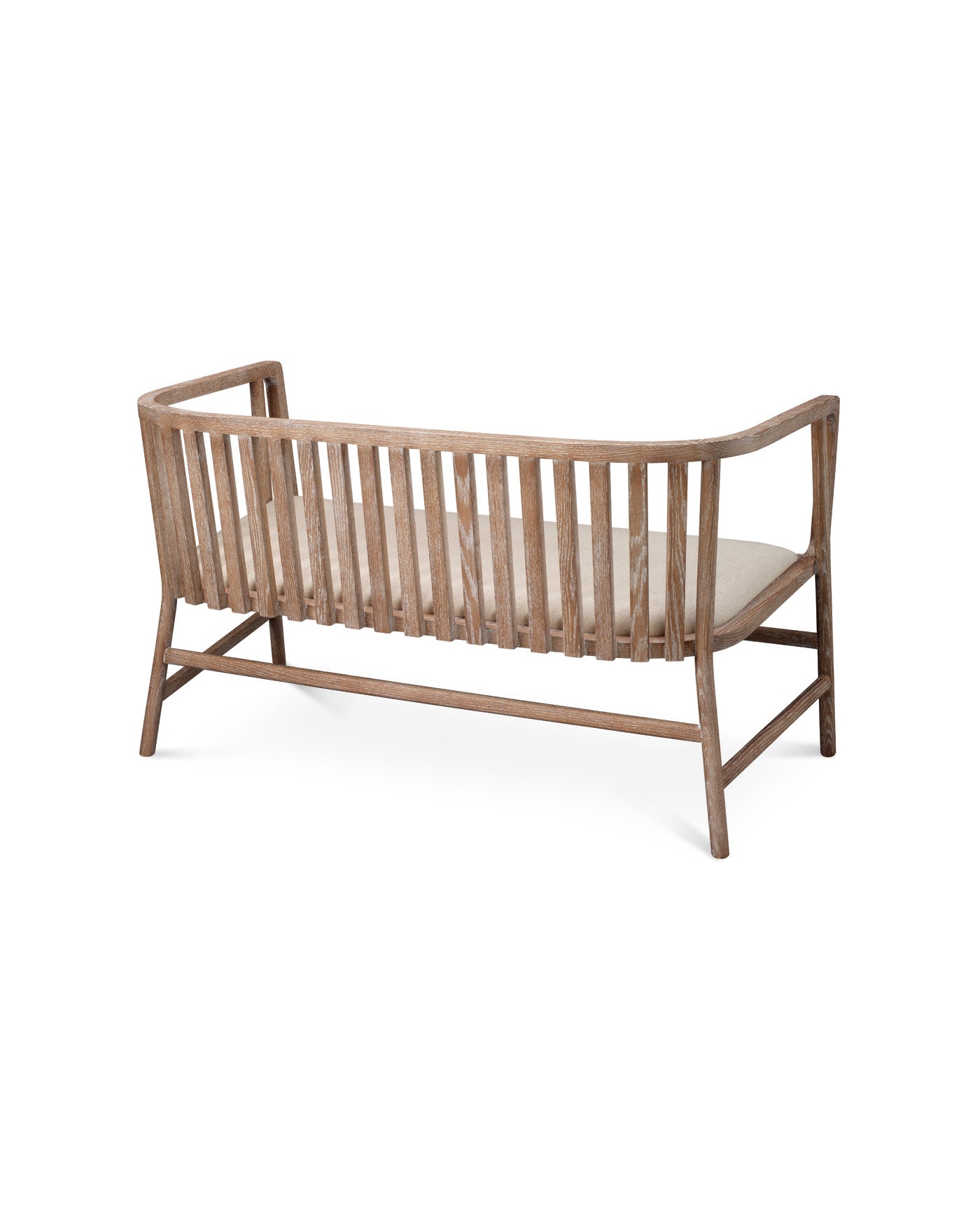 Grayson Settee - Modern Upholstered Loveseat Sofa for Living Room, Bedroom & Office | Comfortable Small Couch with Sturdy Wooden Legs | Perfect for Apartments, Dorms and Cozy Spaces