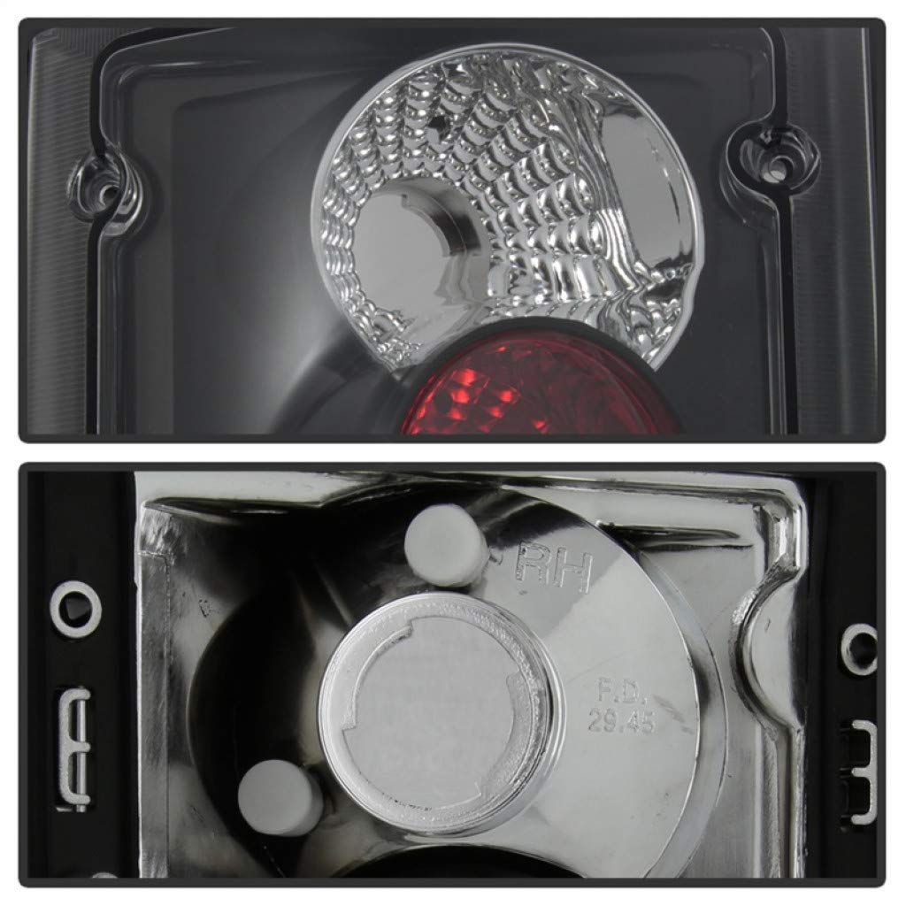 Spyder Black LED Tail Lights for Ford Excursion 2000-2005 - Driver & Passenger Side Pair | Smoke Lens | DOT Approved | Enhanced Visibility & Style | Perfect for Off-Roading & Night Driving