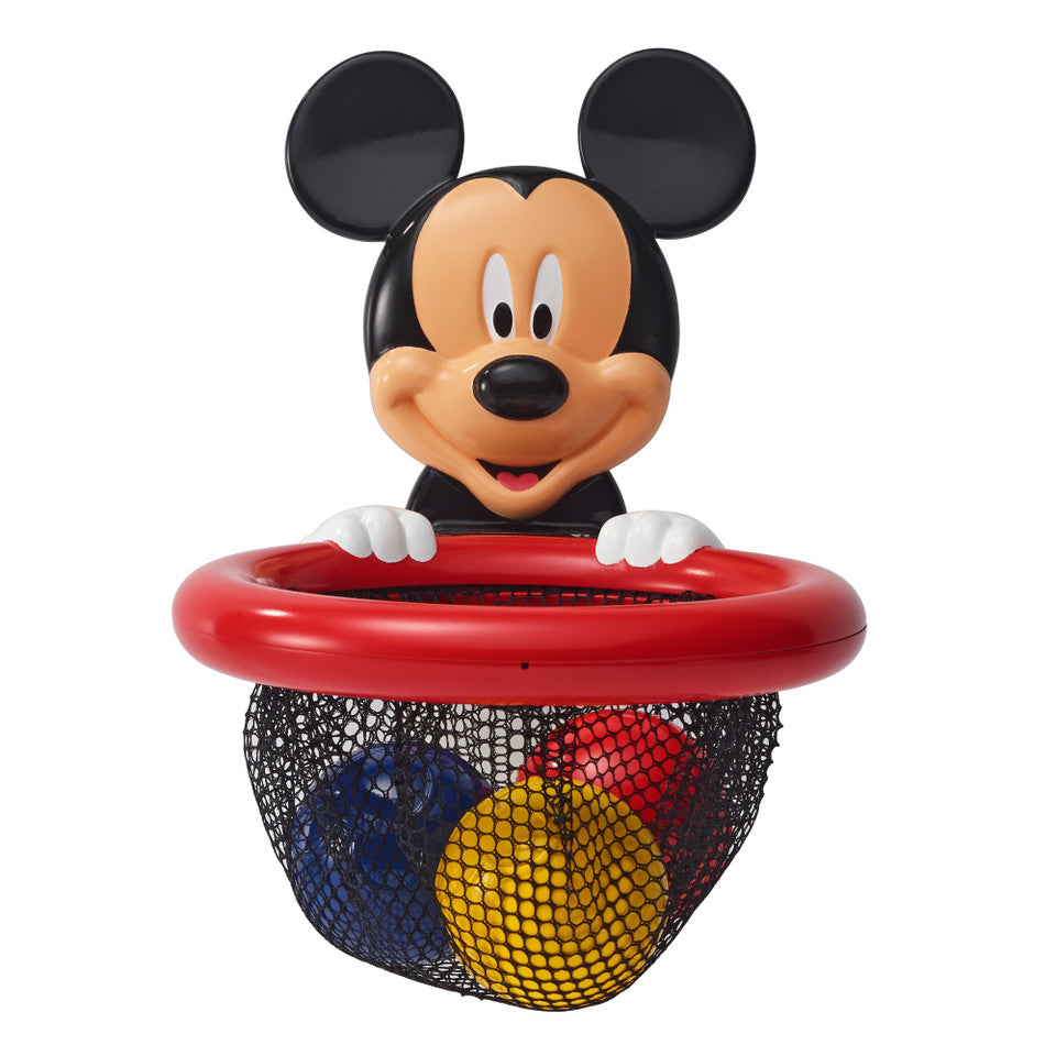 The First Years Disney Mickey Mouse Shoot and Store Bath Toy for Kids - Fun Water Play & Storage Solution for Bathtime