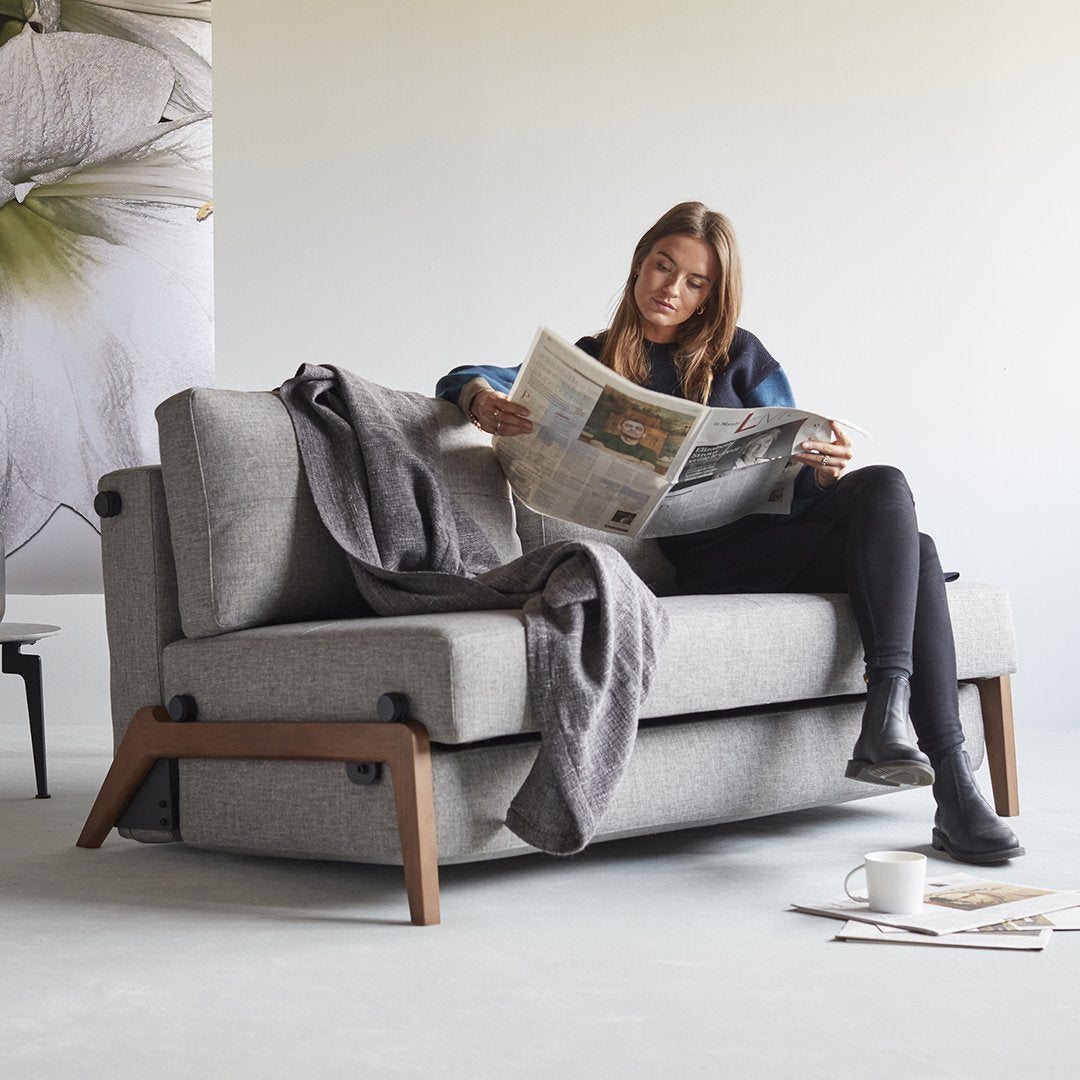 Luxury Modern Cube Sofa - Full Size Comfortable Sectional Couch for Living Room, Lounge, and Office Spaces