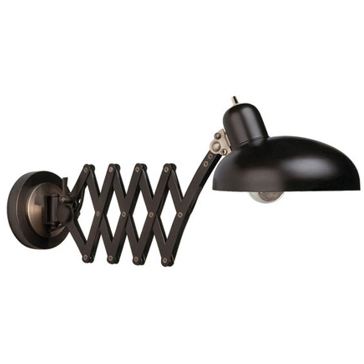 1849 One Light Wall Swinger - Adjustable Outdoor Wall Light for Porch, Patio, and Garage - Rust-Resistant Metal Fixture with Easy Installation