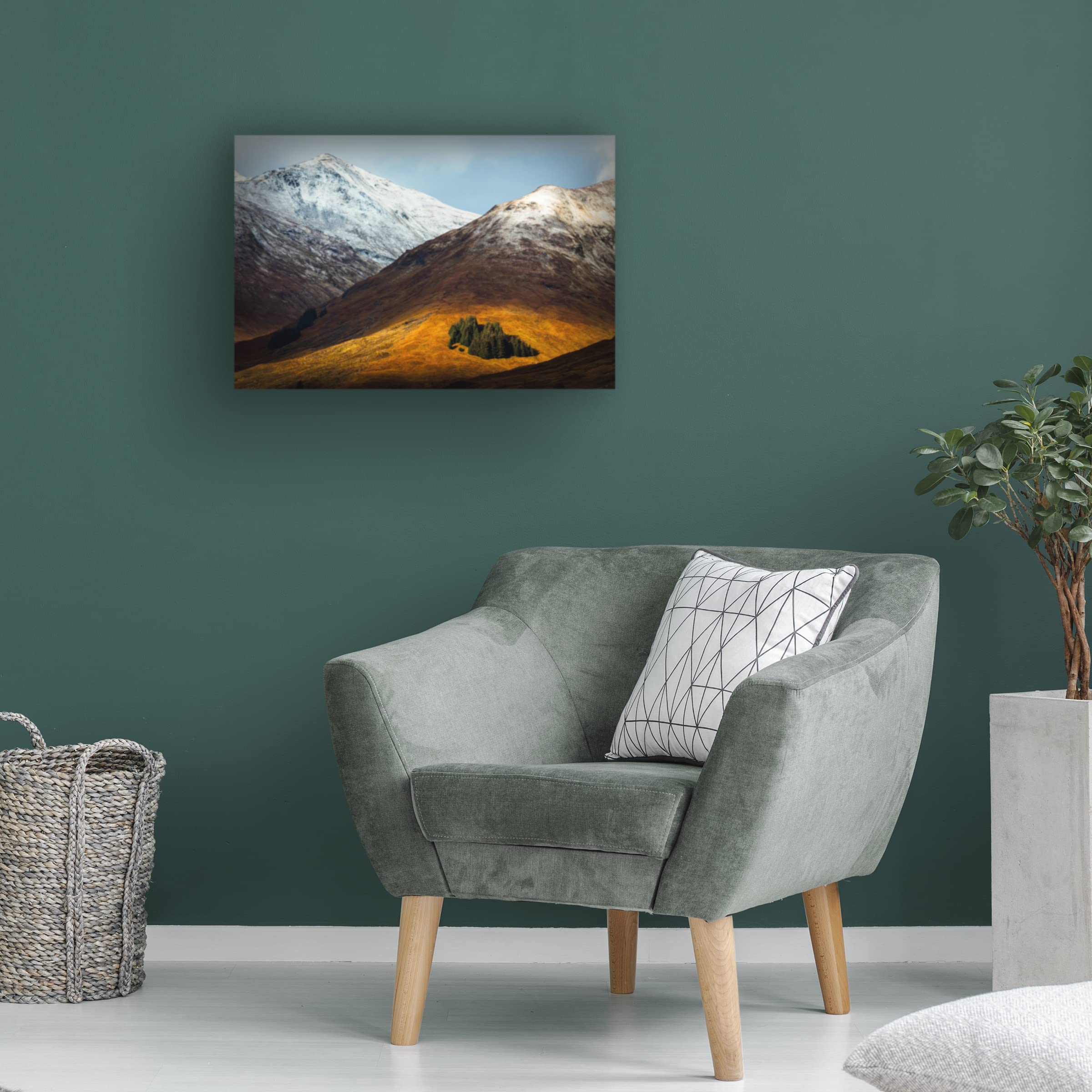 Adrian Popan 'Spotlight' Canvas Wall Art Print - Modern Abstract Painting for Living Room, Bedroom & Office Decor | Trademark Fine Art Collection
