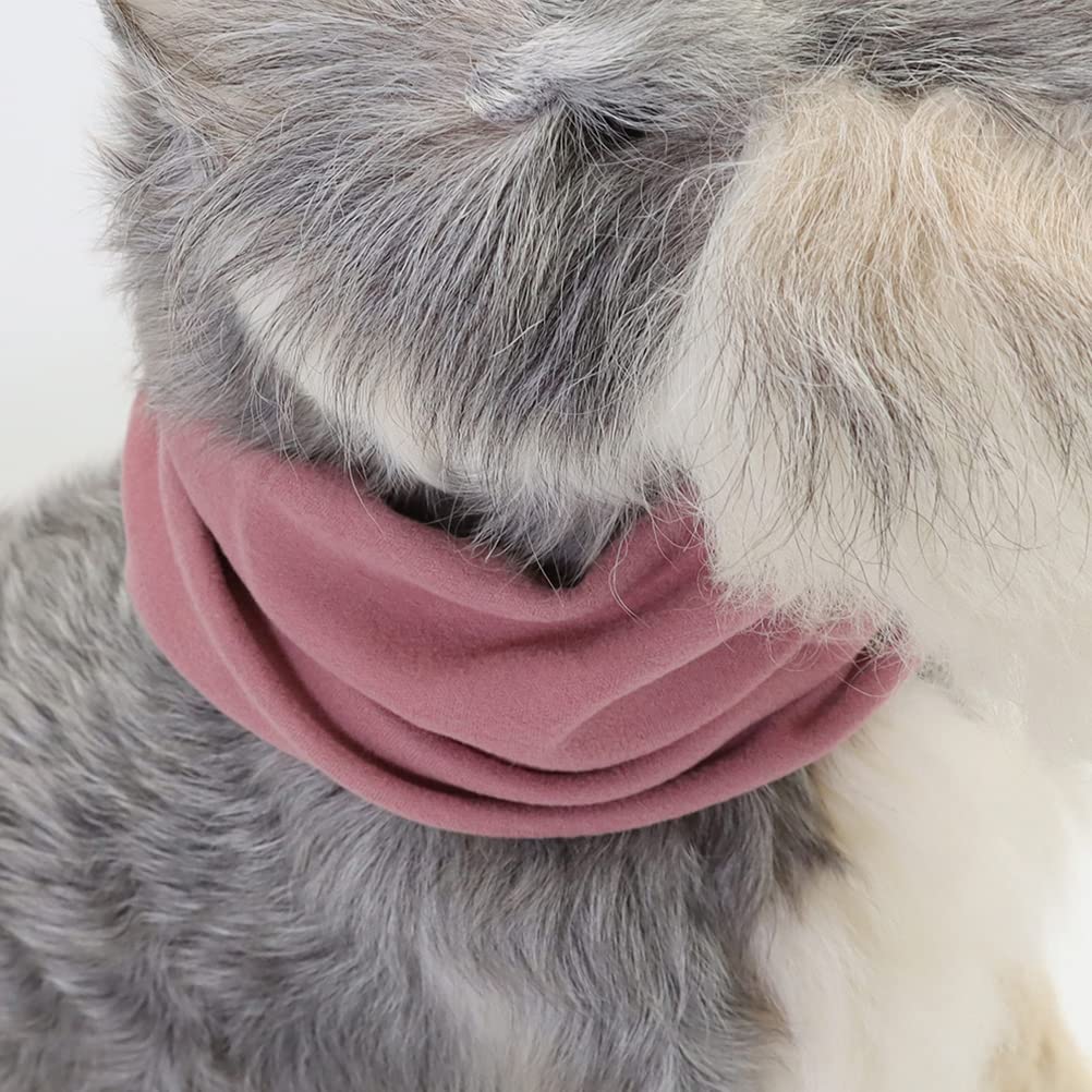 Dog Earmuffs & Bunny Costume Ears - Calming Collar, Winter Snood Wrap & Ear Warmer for Dogs | High Elasticity Dog Hat & Headband for Anxiety Relief, Cold Weather Protection & Costume Play