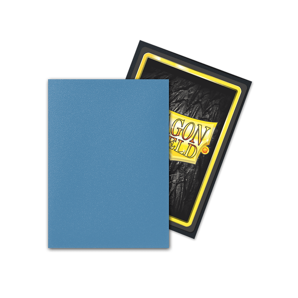 Dragon Shield Dual Matte Sleeves - Standard Size 100pk (Lagoon Blue) - Premium Card Protectors for MTG, Pokemon & Trading Card Games - Perfect for Collectors & Tournament Play