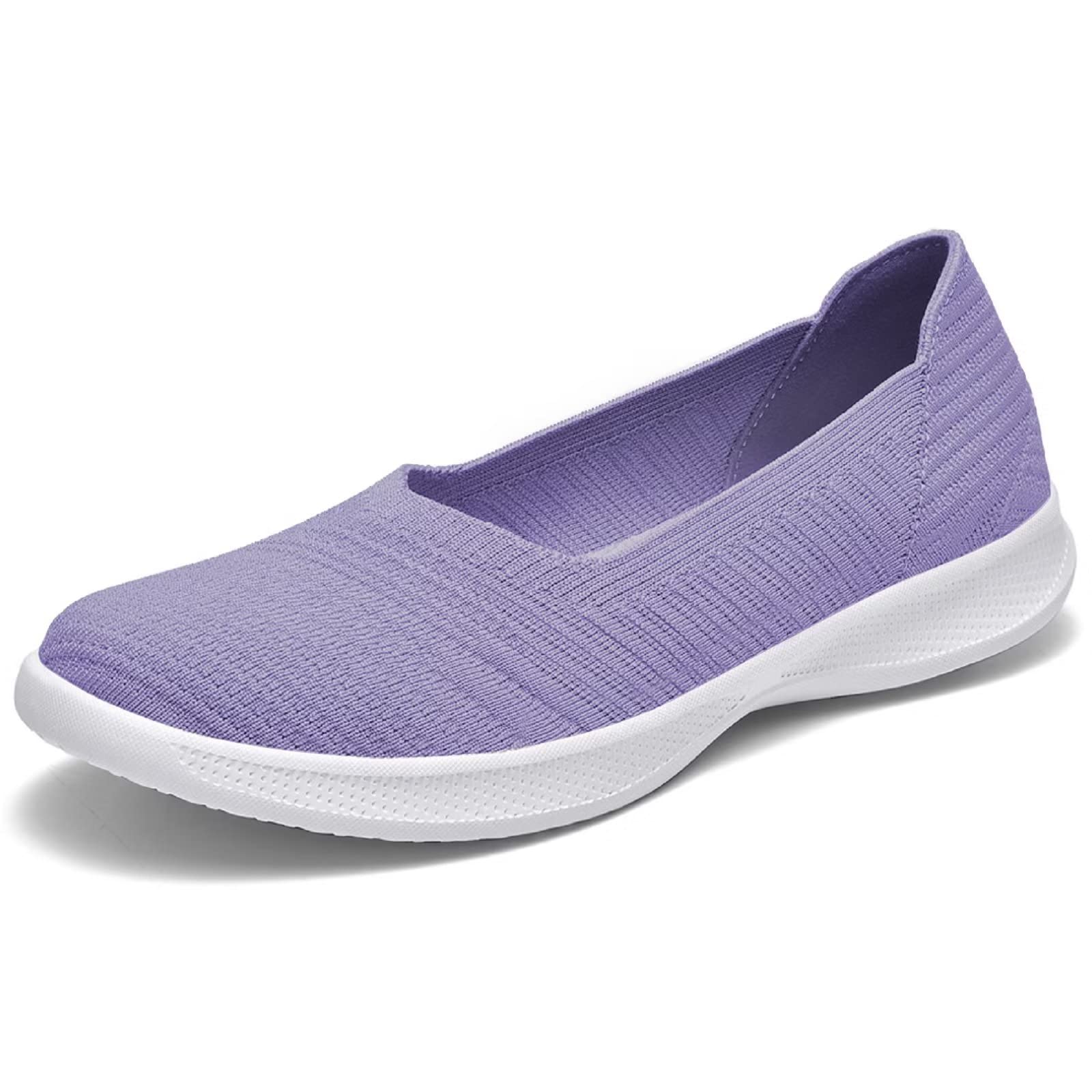 Zuwoigo Women's Lightweight Walking Shoes - Breathable Mesh Slip-On Loafers for Casual Wear, Travel & Everyday Comfort