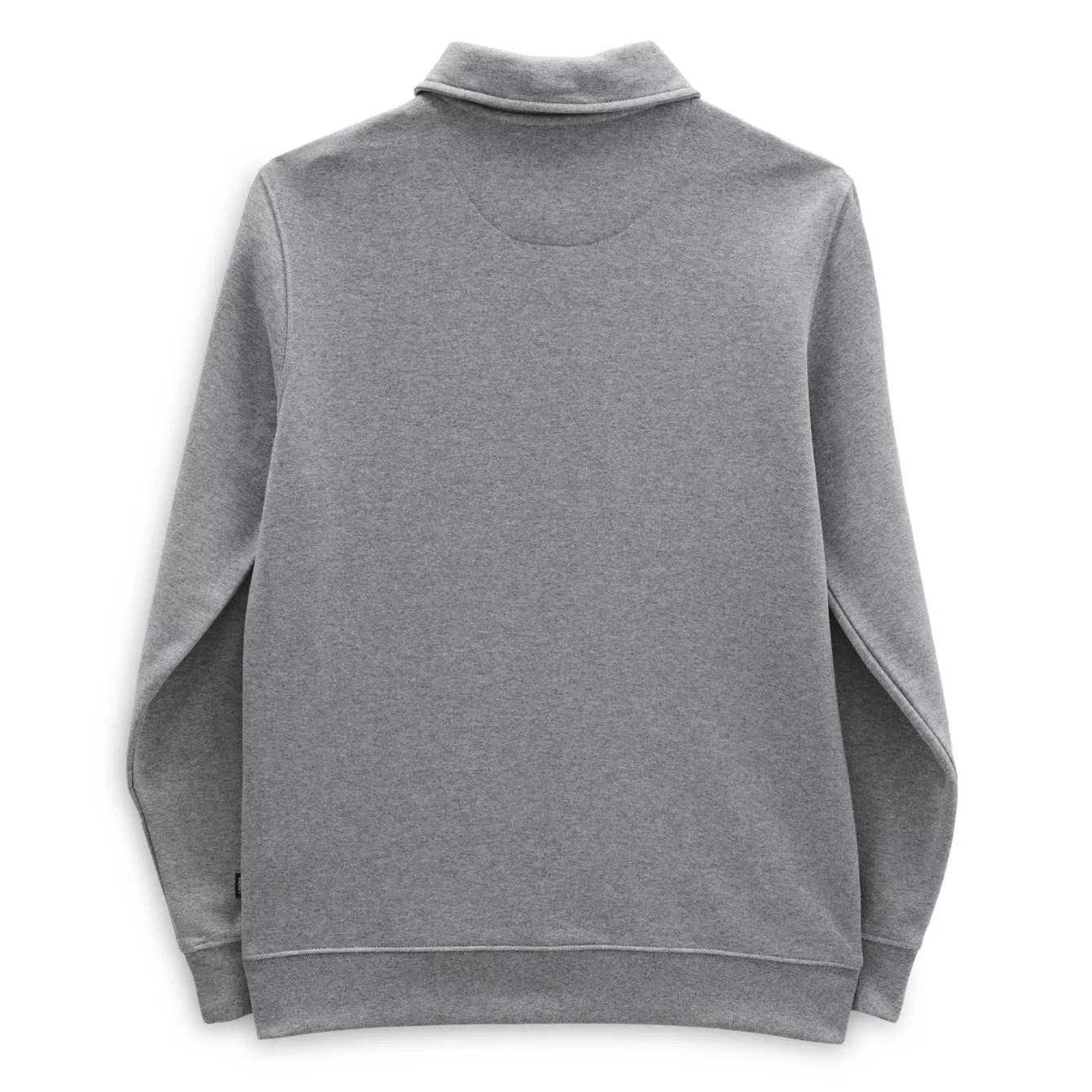 VANS Not Preppy Polo Fleece Cement Heather - Men's Casual Pullover Sweatshirt for Streetwear & Everyday Comfort