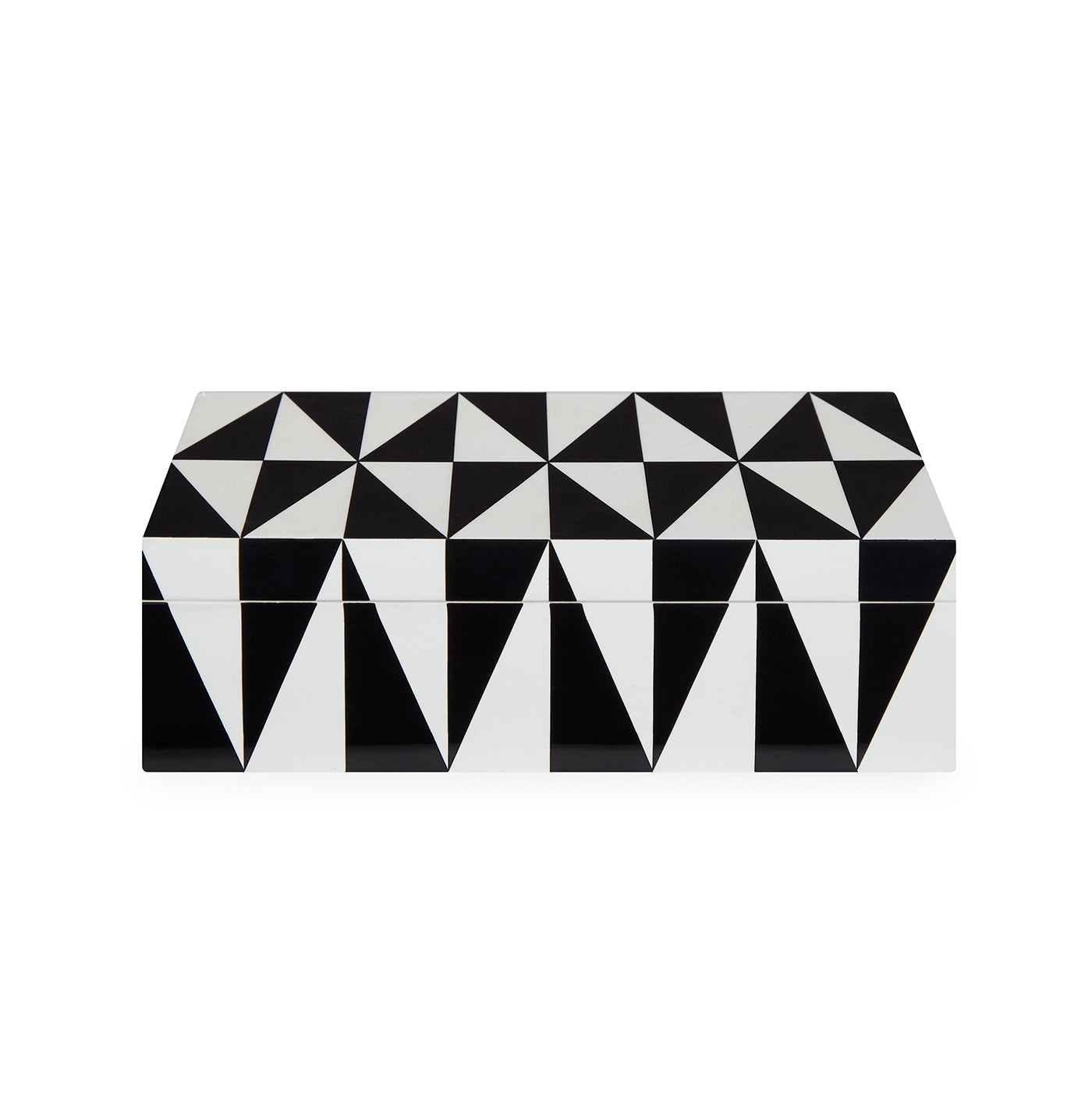 Modern Op Art Lacquer Box - Handcrafted Decorative Storage for Jewelry & Keepsakes - Perfect for Home Décor, Gift Giving & Organizing Small Treasures