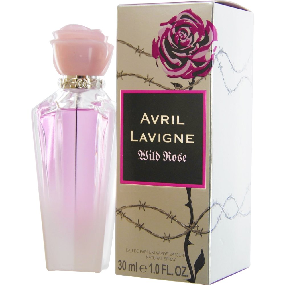 Avril Lavigne Wild Rose Eau de Parfum Spray for Women, 1 Fl Oz - Floral Fragrance for Date Night & Special Occasions