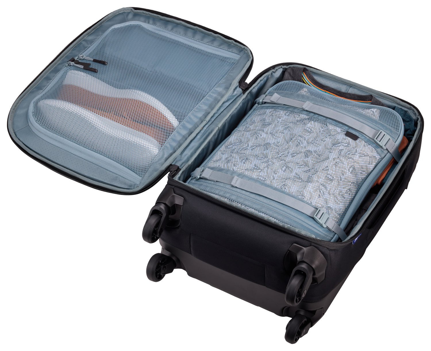 Thule Subterra 2 Carry On Spinner Luggage - Black | Lightweight Durable Travel Suitcase for Business Trips & Vacations