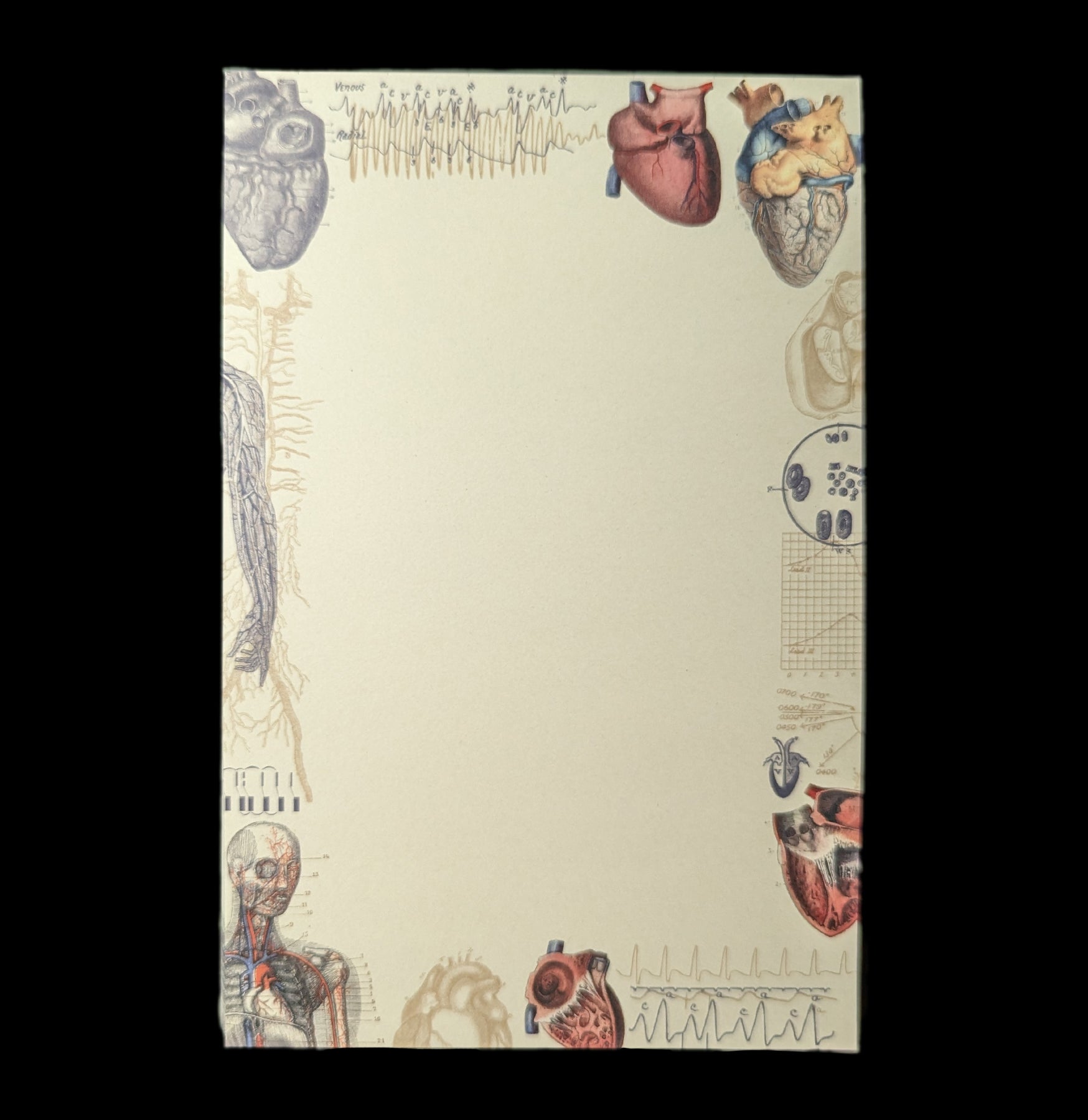 Heart Shaped Notepad - Cute Love Journal for Writing Notes, Diary & Planner - Perfect for Valentine's Day Gifts, Romantic Couples & Office Stationery