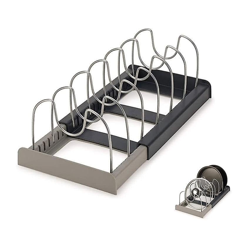 TORIOX Multifunctional Kitchen Storage Rack - Space Saving Cutting Board Holder, Pot Lid Organizer & Utensil Storage Tool for Countertop | Perfect for Small Kitchens, Apartment Cooking & Home Organization