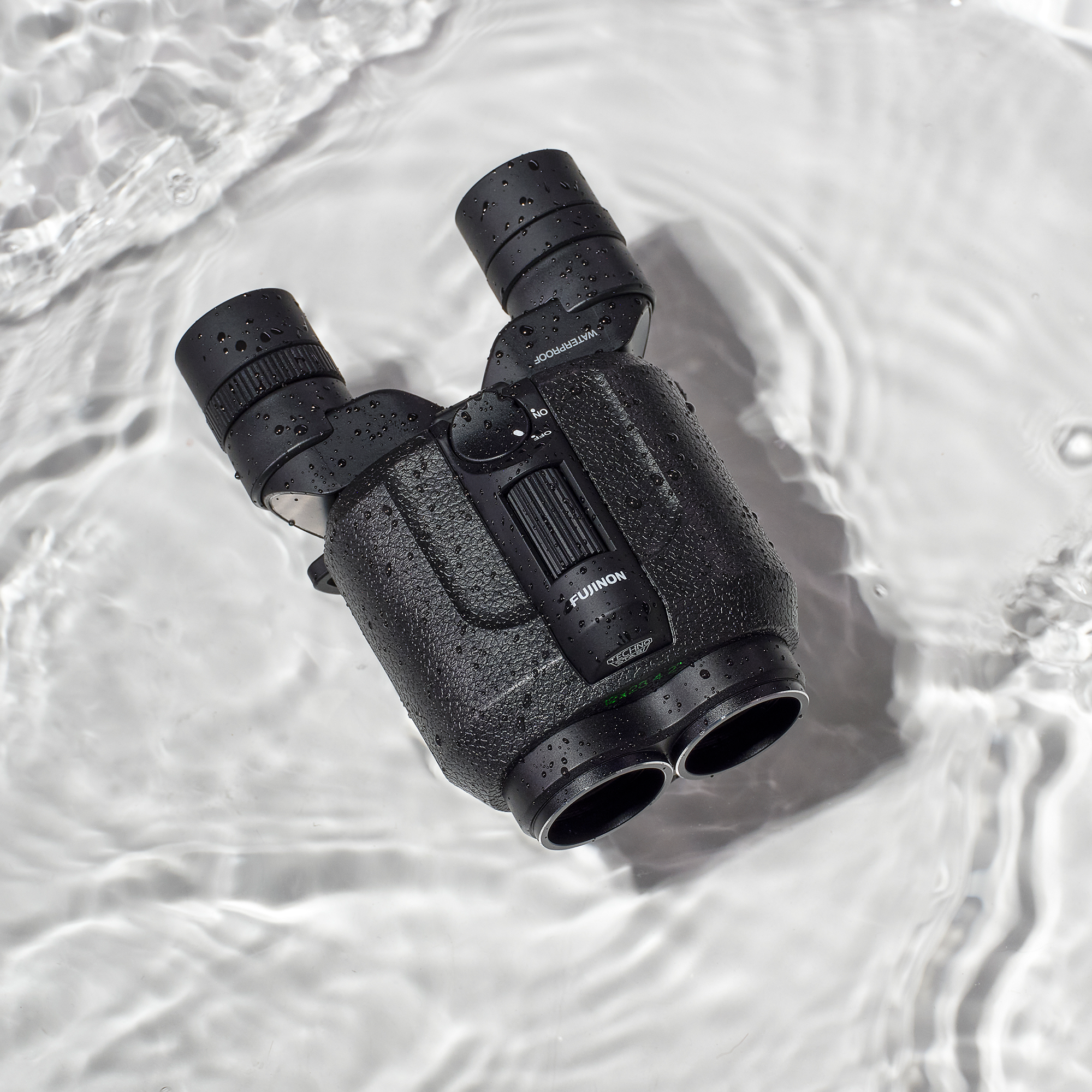 Fujifilm 12x28 Techno Stabi Compact Waterproof Binoculars with Image Stabilization - Perfect for Bird Watching, Hiking, Travel & Outdoor Adventures