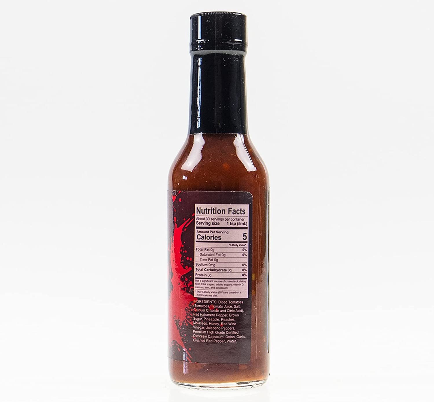 Pepper Joe’s XXX Habanero Hot Sauce - Premium Spicy Sauce with Honey, Peaches & Pineapple - Extra Fiery Habanero Flavor - 5oz (3-Pack) - Perfect for Wings, Tacos, Burgers & BBQ