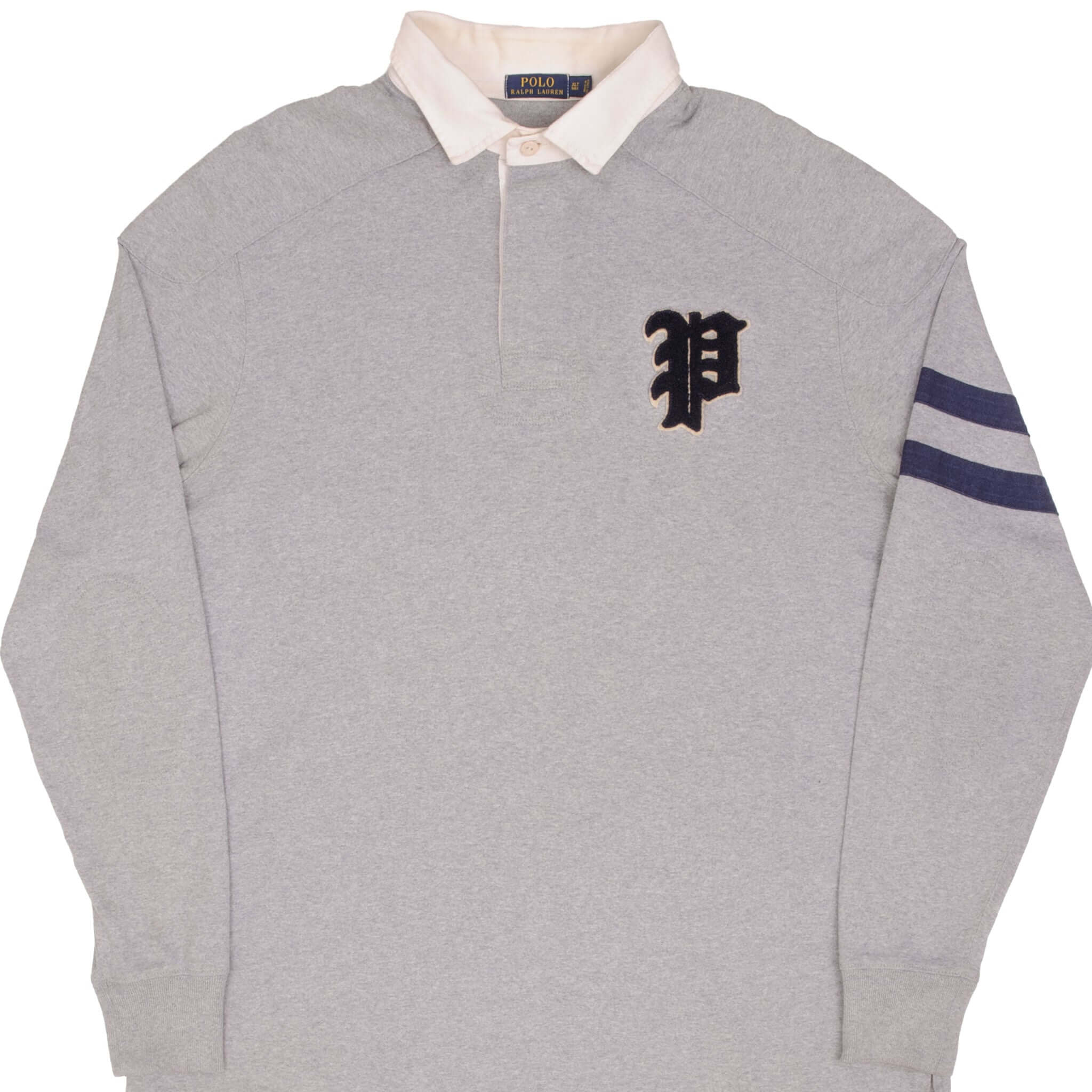 Polo Ralph Lauren P67 Grey Rugby Polo Shirt for Men - Size XL Tall - Classic Casual & Athletic Wear for Golf, Work & Everyday Style