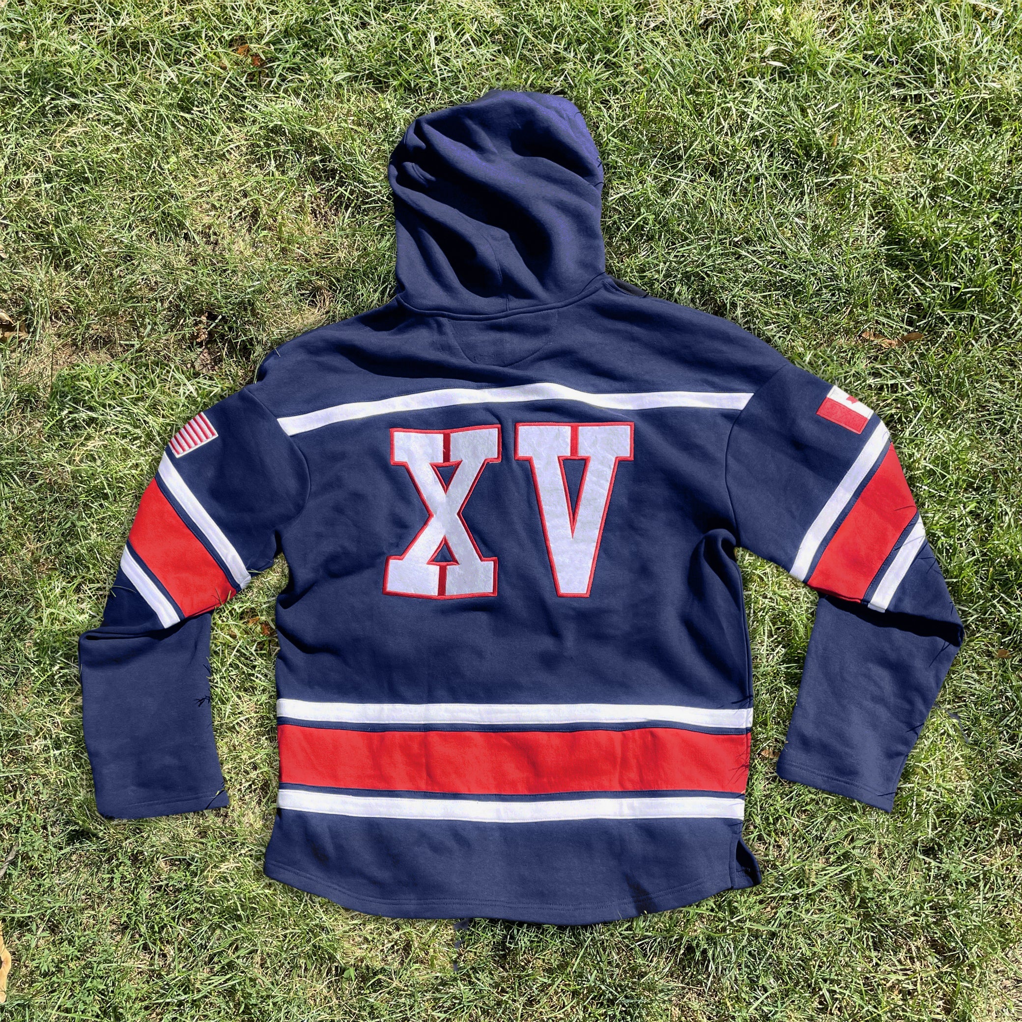 Can Am Rugby Lace Up Hoodie - Stylish Pullover Sweatshirt for Men & Women | Perfect for Rugby Games, Casual Wear & Outdoor Activities