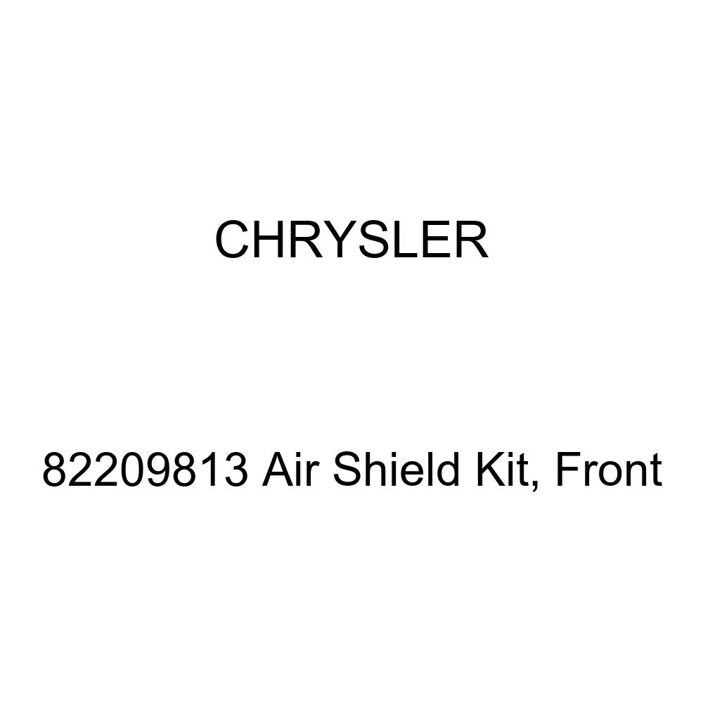 Genuine Chrysler 82209813 Front Air Shield Kit - Replacement Air Deflector for Improved Aerodynamics & Fuel Efficiency - Perfect for Chrysler Models in Highway & City Driving