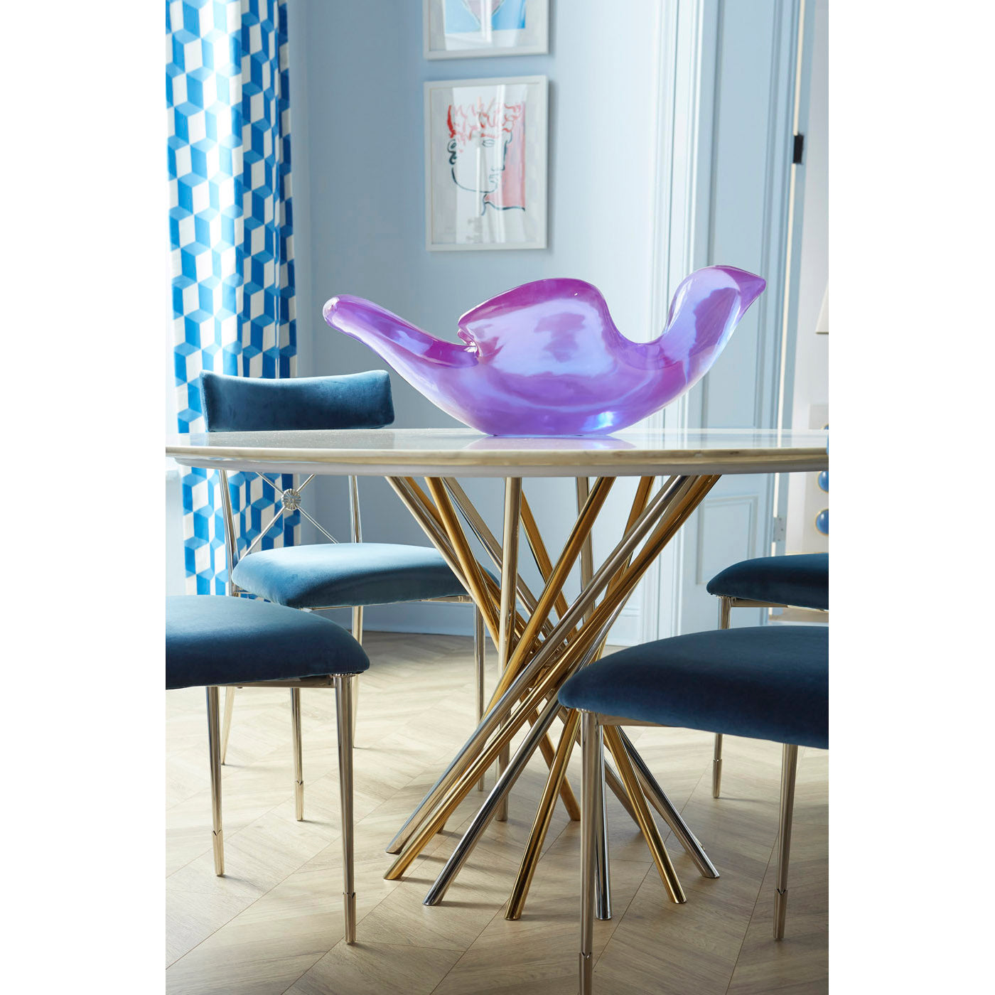 Stylish Electrum Dining Table - Modern & Durable for Home & Restaurant Use - Perfect for Family Gatherings & Dinner Parties