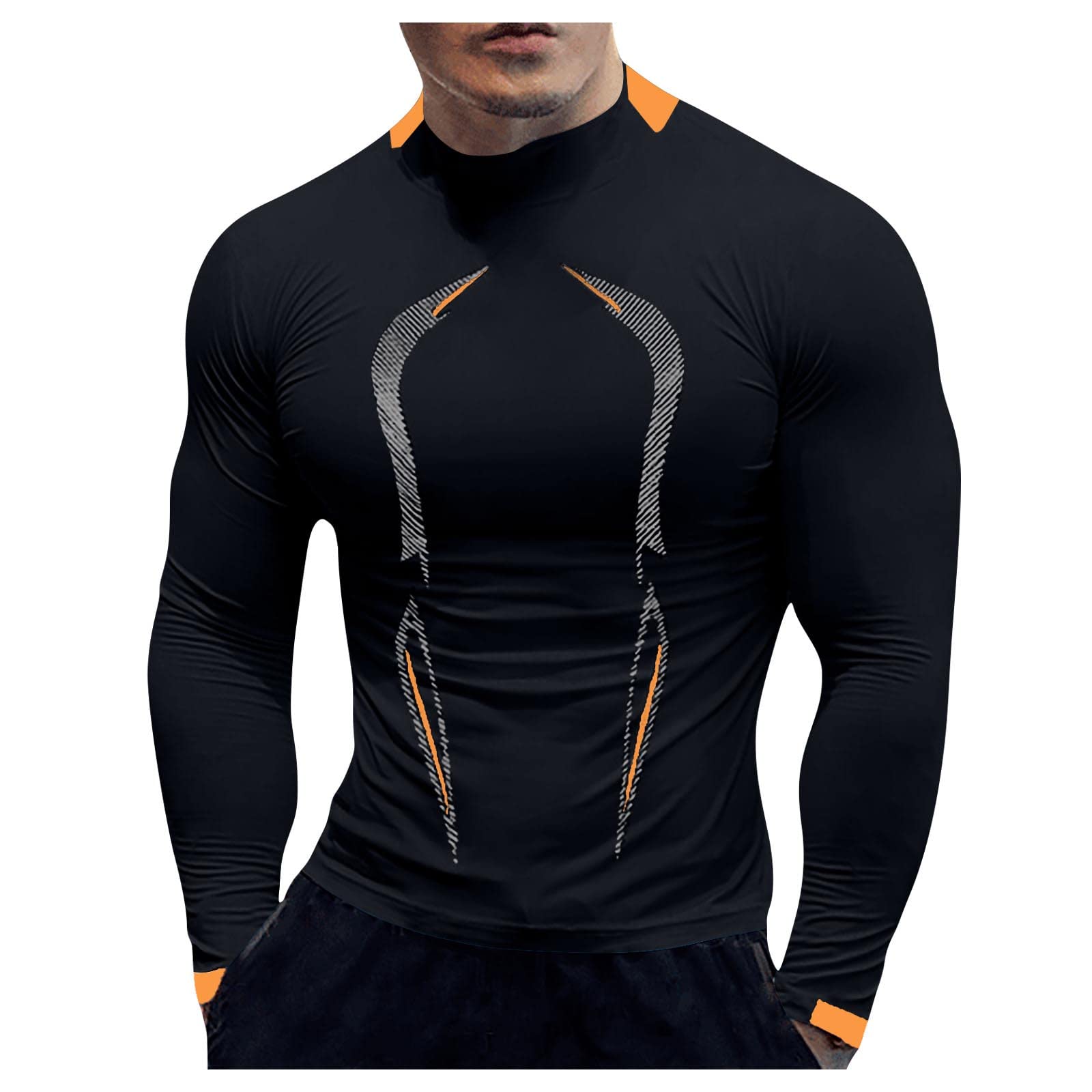 Men's Quick-Dry Muscle T-Shirt - Breathable Short Sleeve Workout Shirt for Running, Gym & Bodybuilding Training - Moisture Wicking Activewear (Black, XL) | Perfect for CrossFit, Jogging & Fitness Training