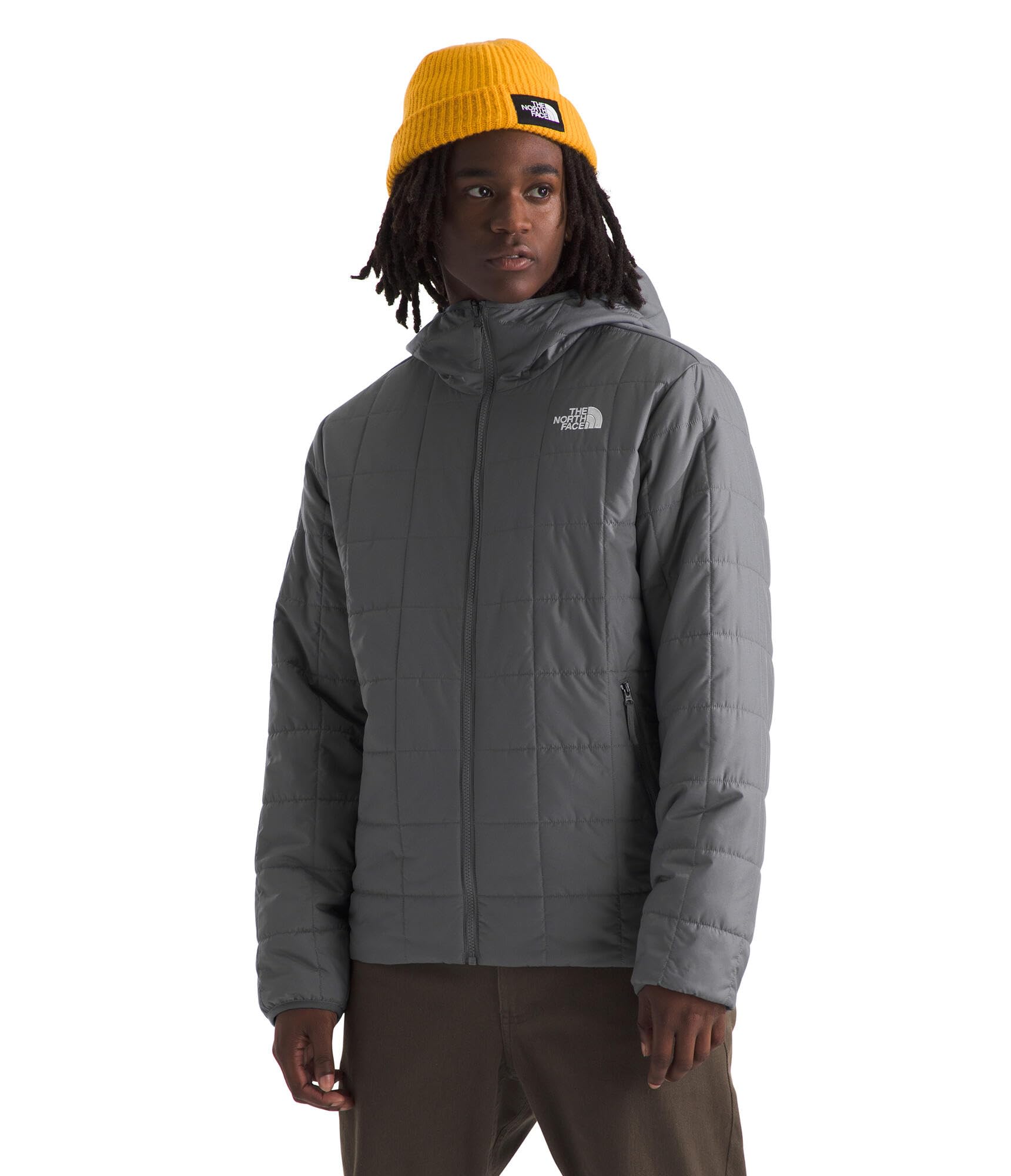 THE NORTH FACE Men's Insulated Hooded Jacket - Waterproof Winter Coat for Hiking, Camping & Outdoor Activities