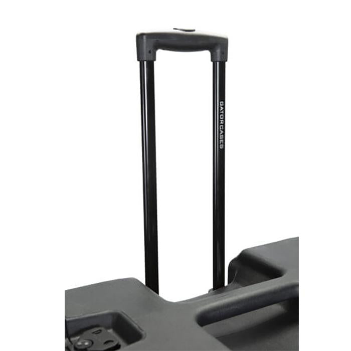 4U Heavy Duty Molded Server Rack with Wheels and Handle - Portable IT Equipment Cabinet for Data Center, Office & Home Use