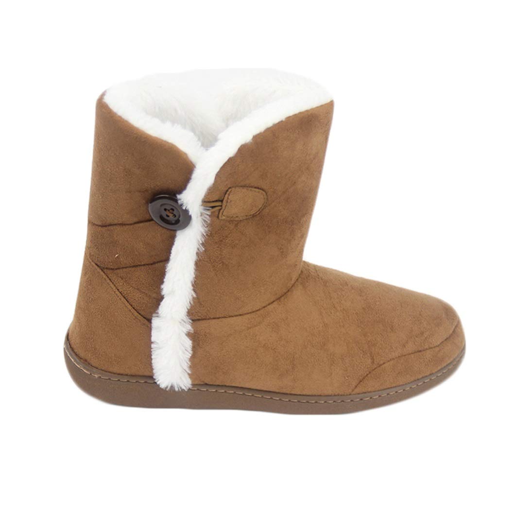 Men's Memory Foam Winter Slippers - Soft Warm House Boots for Indoor Comfort | Cozy Home Wear, Perfect for Lounging & Relaxation