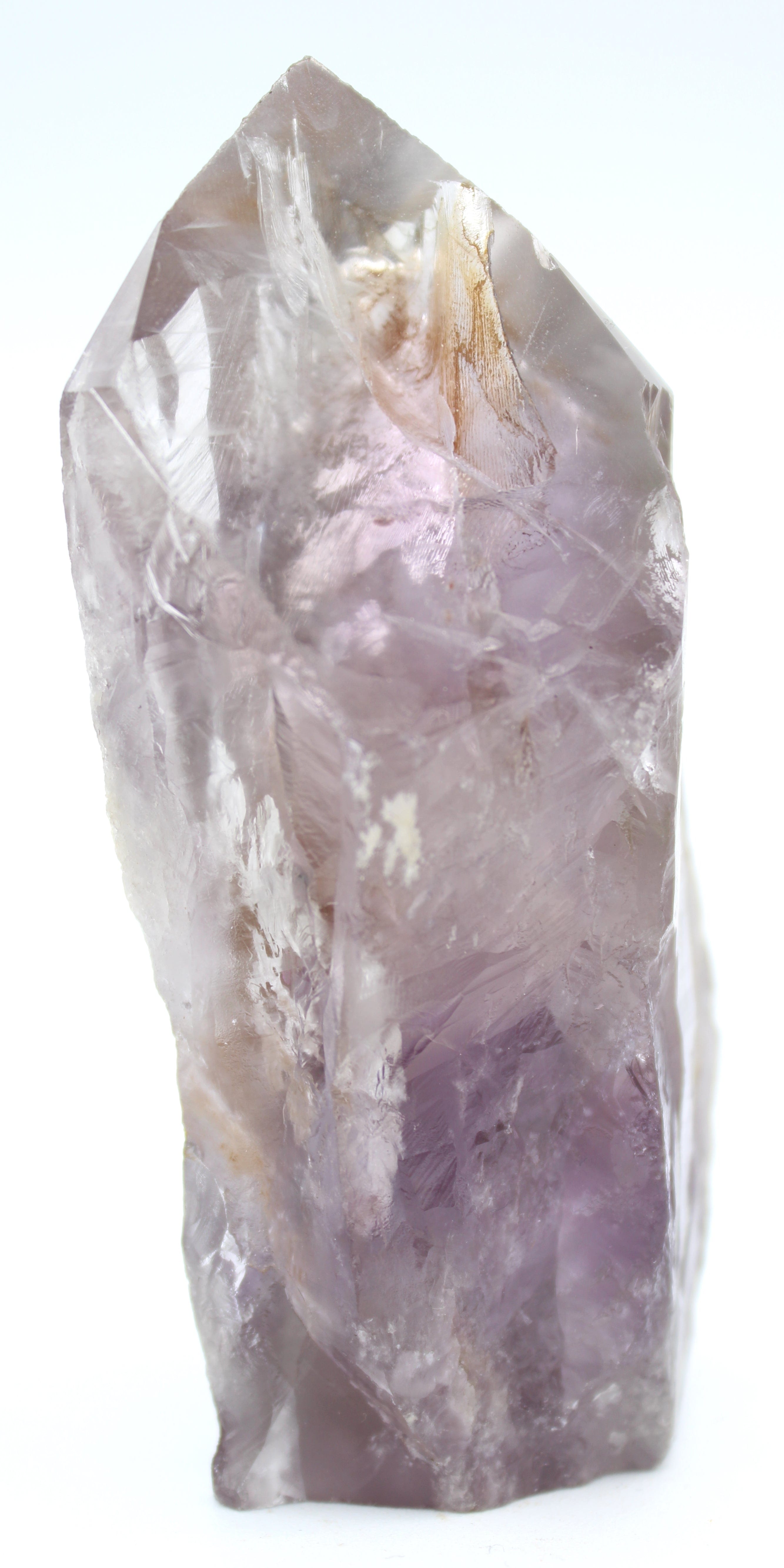 Natural Bahai Amethyst Point Crystal - Rare Collectible from Closed Mine | Healing Stone for Meditation, Home Decor & Spiritual Gifts