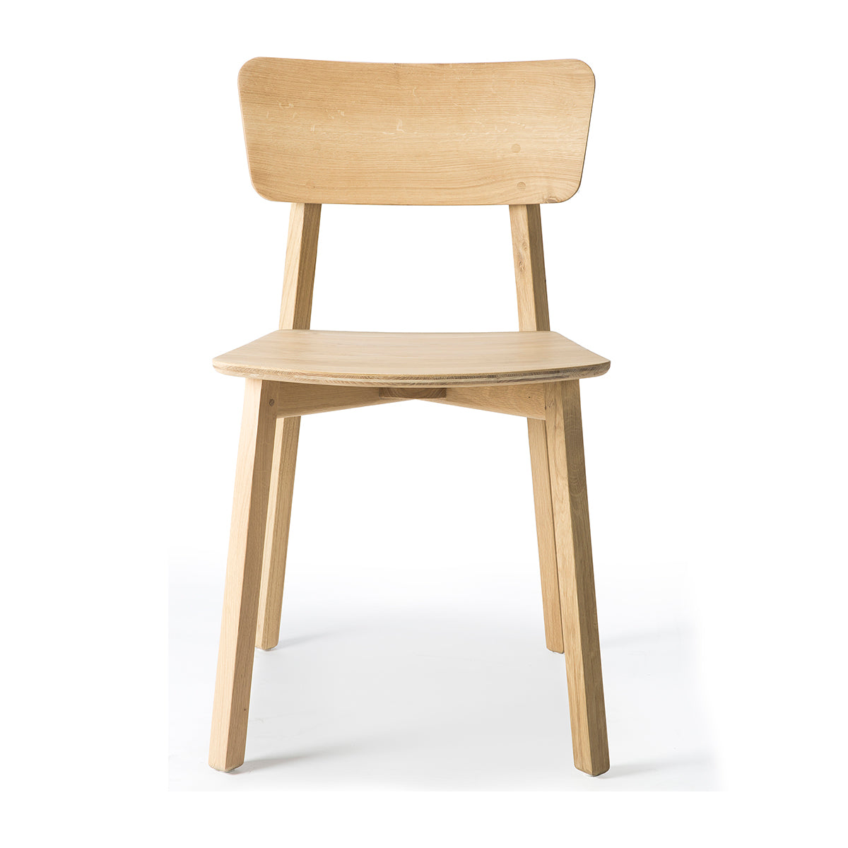 Casale Dining Chair - Modern Wooden Kitchen Chairs Set of 2, Comfortable Upholstered Seats for Dining Room, Kitchen, Breakfast Nook & Home Decor