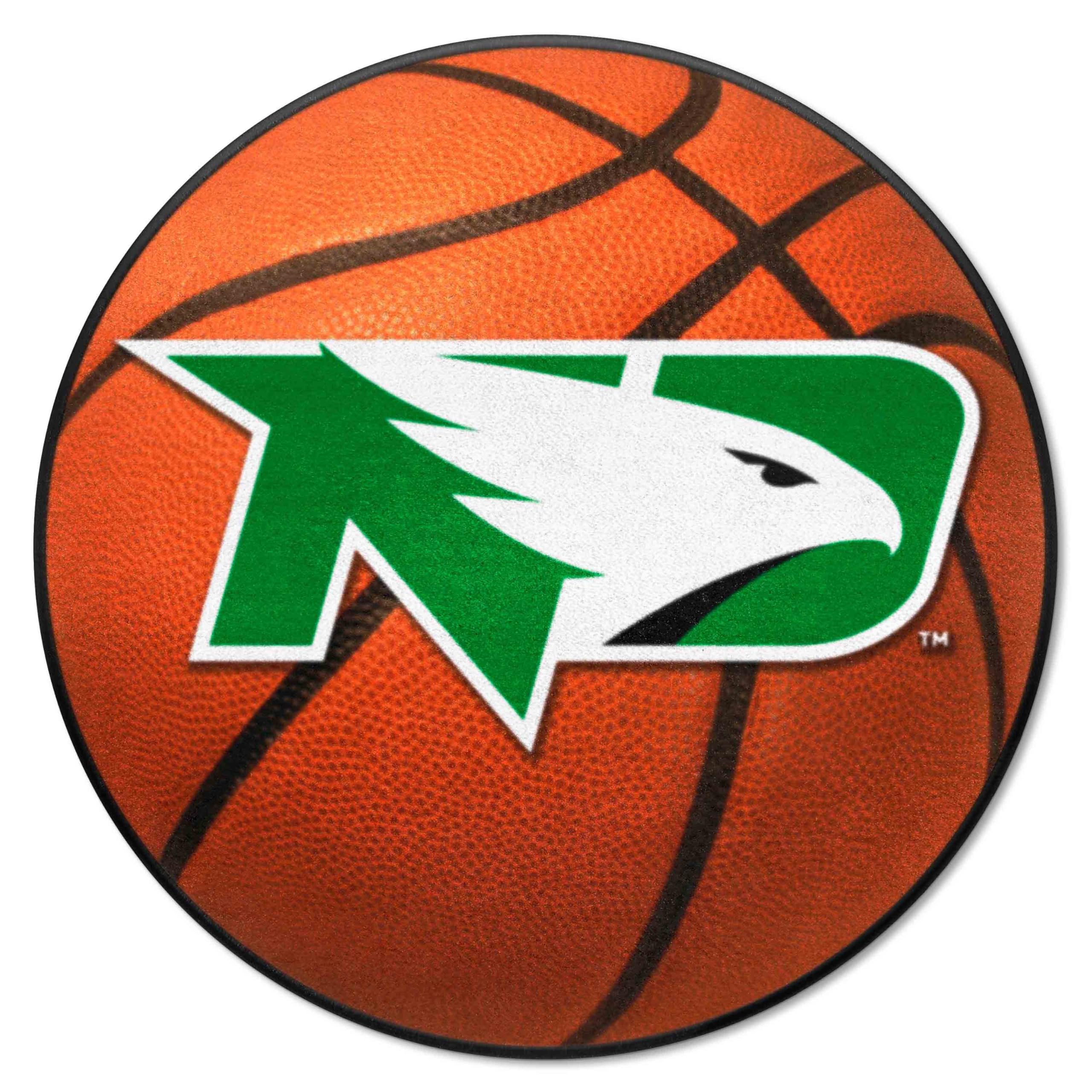North Dakota Fighting Hawks Basketball Rug - 27