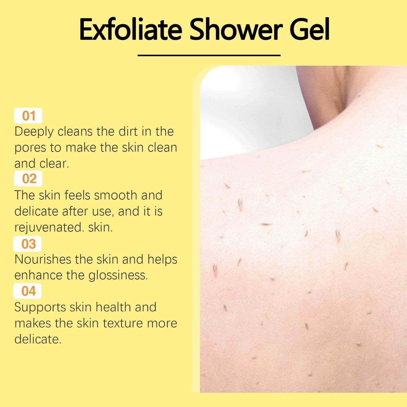 Lavender & Chamomile Essential Oil Shower Gel - Hydrating & Nourishing Body Wash for Dry Skin - Relaxing Aromatherapy Bath Gel - 100ml/3.38 Fl Oz - Perfect for Stress Relief & Nighttime Relaxation Routine
