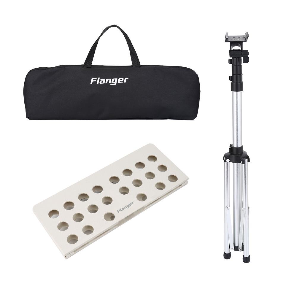 Premium Adjustable Height Portable Folding Music Stand - Heavy Duty Metal Tripod Base, Lightweight & Compact Design with Carrying Bag | Perfect for Orchestra, Band Practice, School, Church & Outdoor Performances