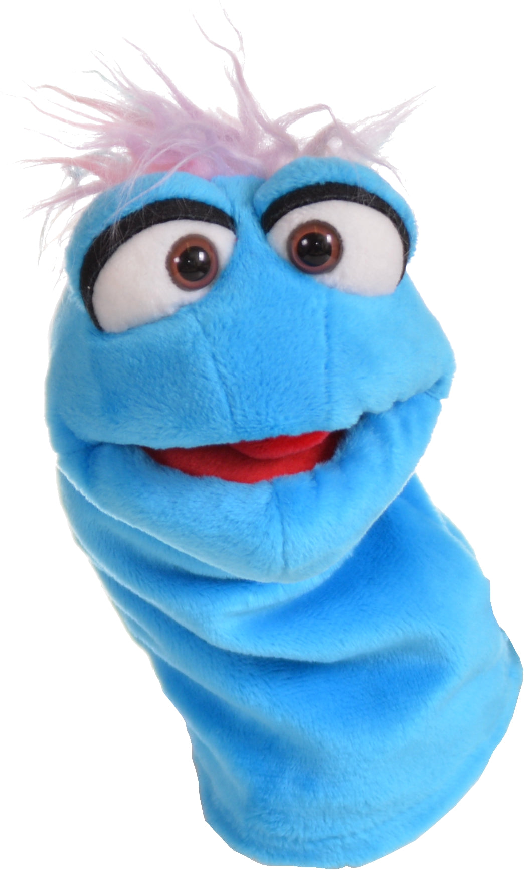 Blue Mini Monster Hand Puppet 40cm - Interactive Plush Toy for Kids, Storytelling, and Educational Play (Code 145) | Perfect for Classroom Activities, Birthday Gifts & Imaginative Play