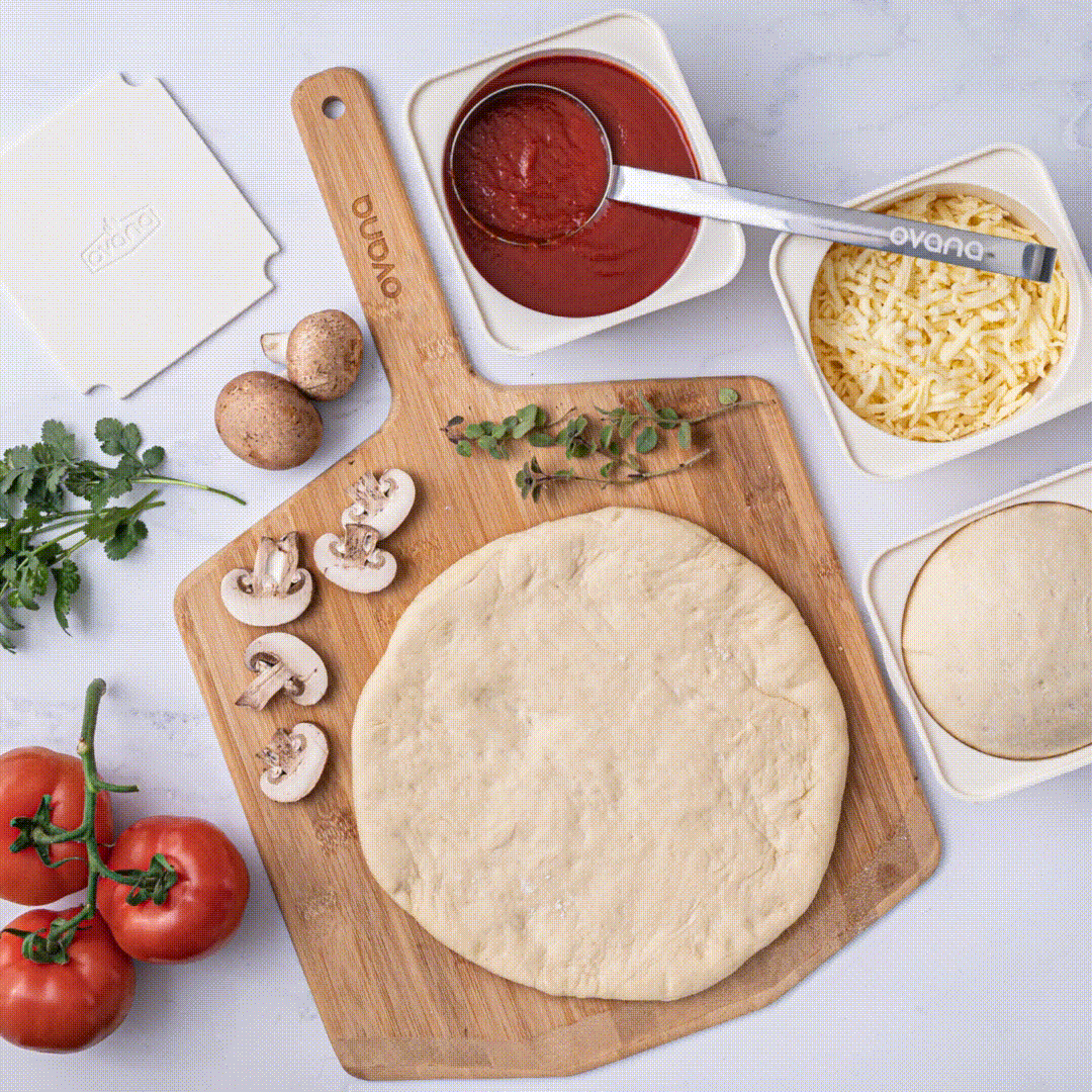 Premium Pizza Sauce Ladle - Stainless Steel Kitchen Tool for Spreading Sauce Evenly - Perfect for Homemade Pizza, Pasta, and Cooking Enthusiasts