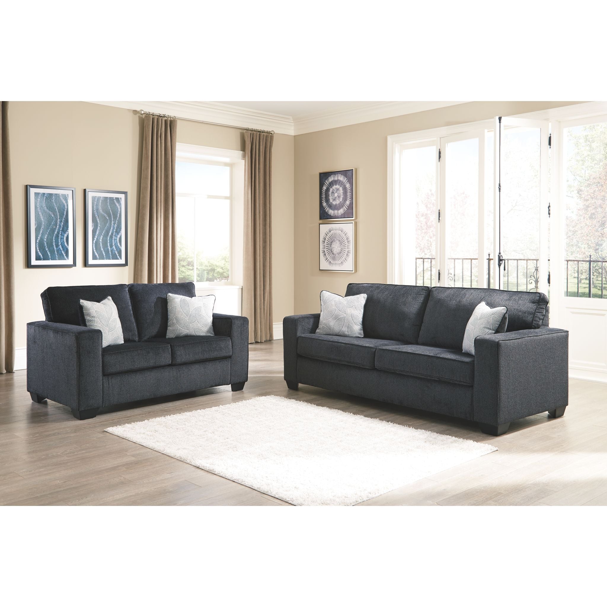 Altari Sofa - Modern Comfortable Living Room Couch for Home & Office | Perfect for Relaxing, Entertaining & Small Spaces